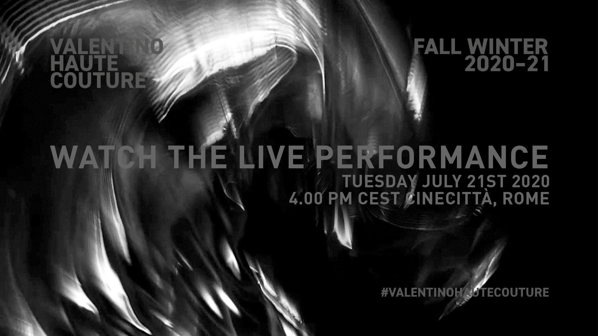 Živě z Říma: Valentino Haute Couture podzim-zima 2020/2021