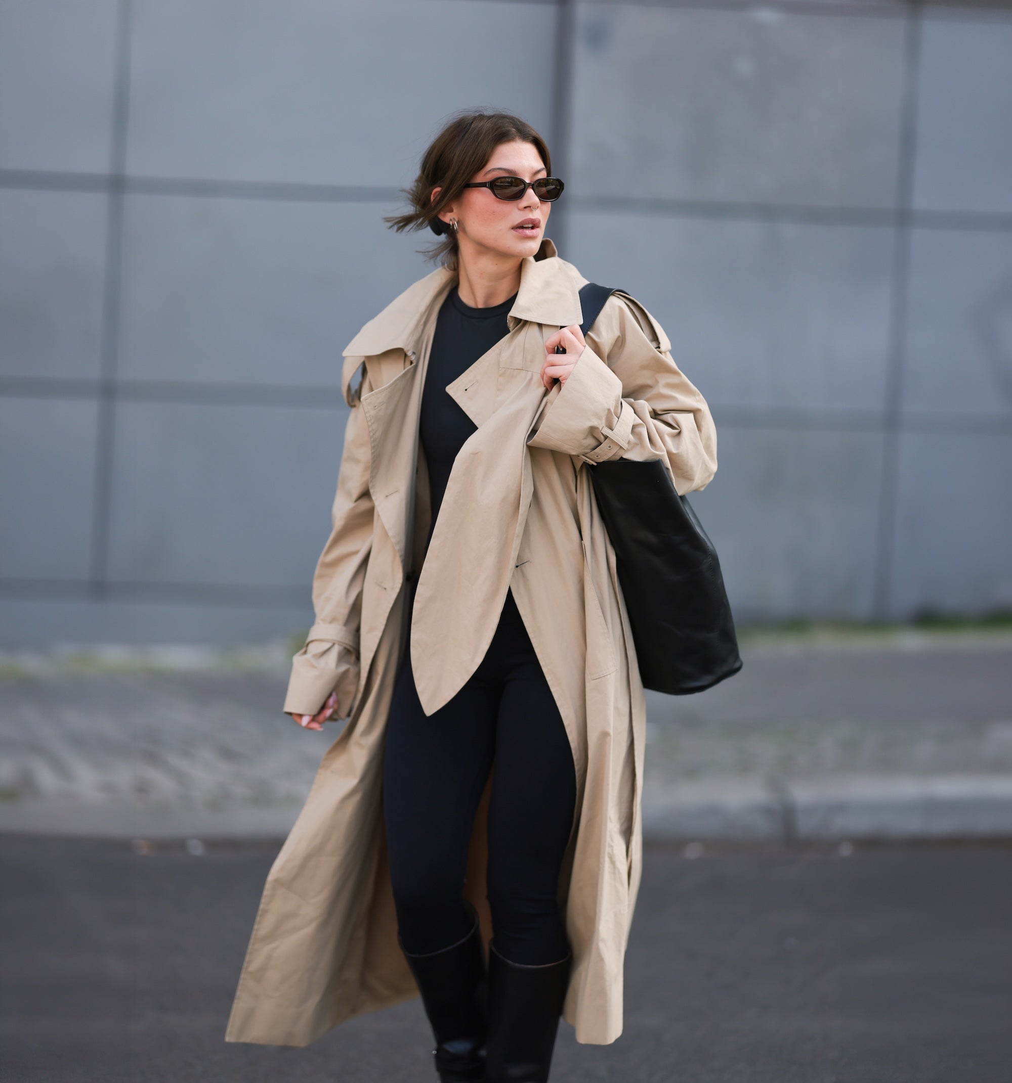 Černá & béžová: minimalistická dvojice