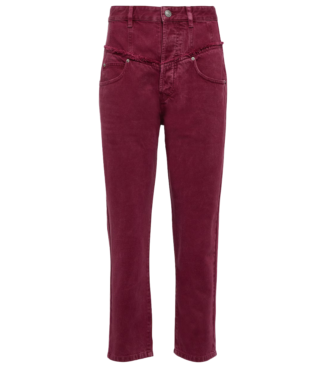 Úzké kalhoty s vysokým pasem, ISABEL MARANT, prodává Mytheresa, 276 €