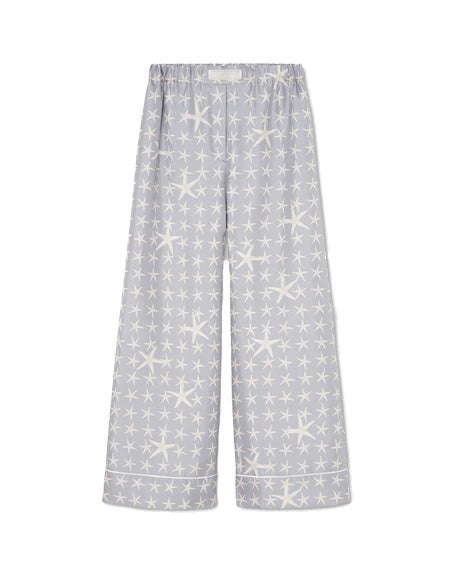 Stella Marina hedvábné kalhoty, VERSACE, prodává Versace, 1 150 Kč