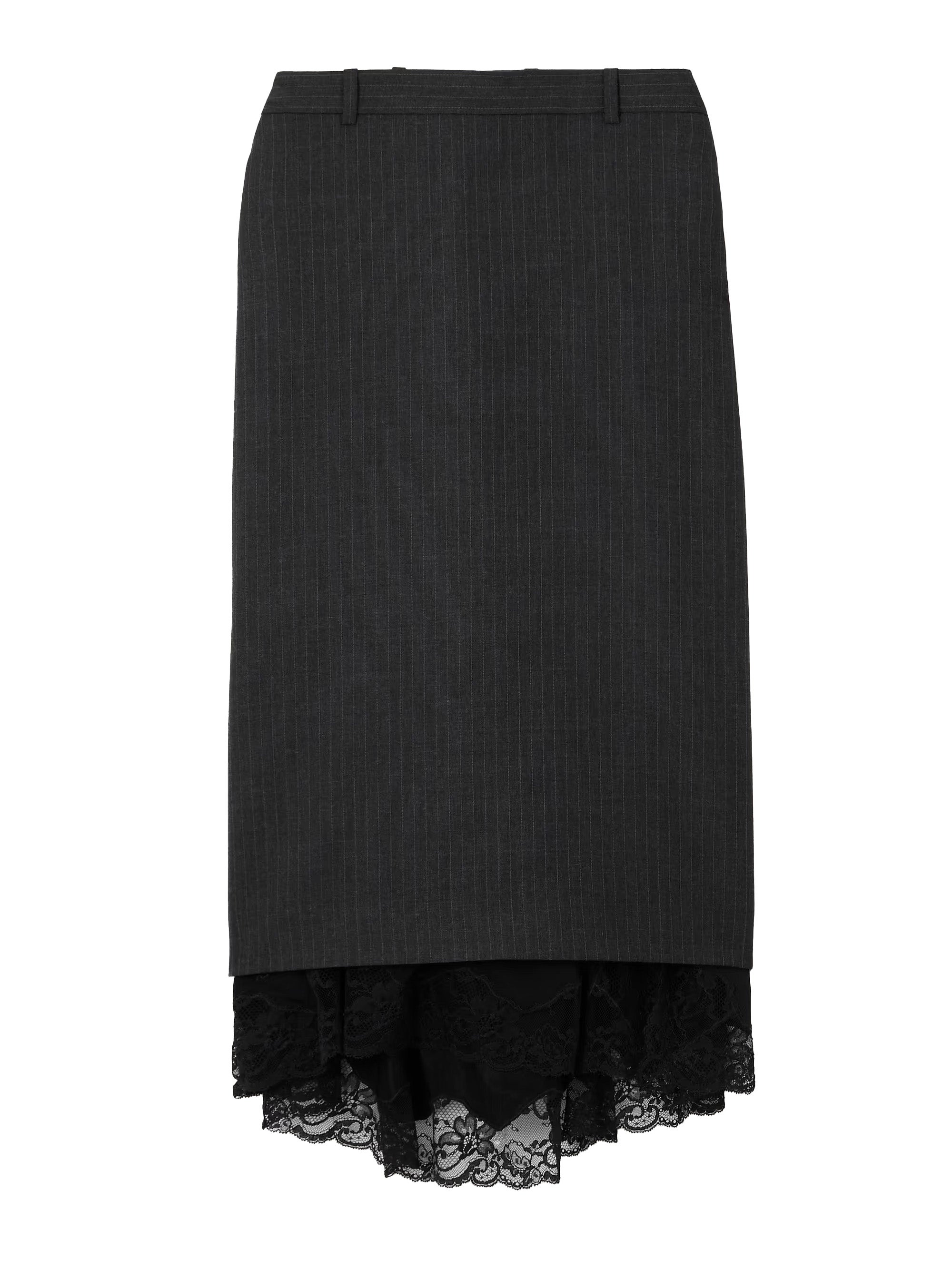 Pouzdrová sukně s krajkou, BALENCIAGA, prodává Net-a-Porter, 42 906  Kč