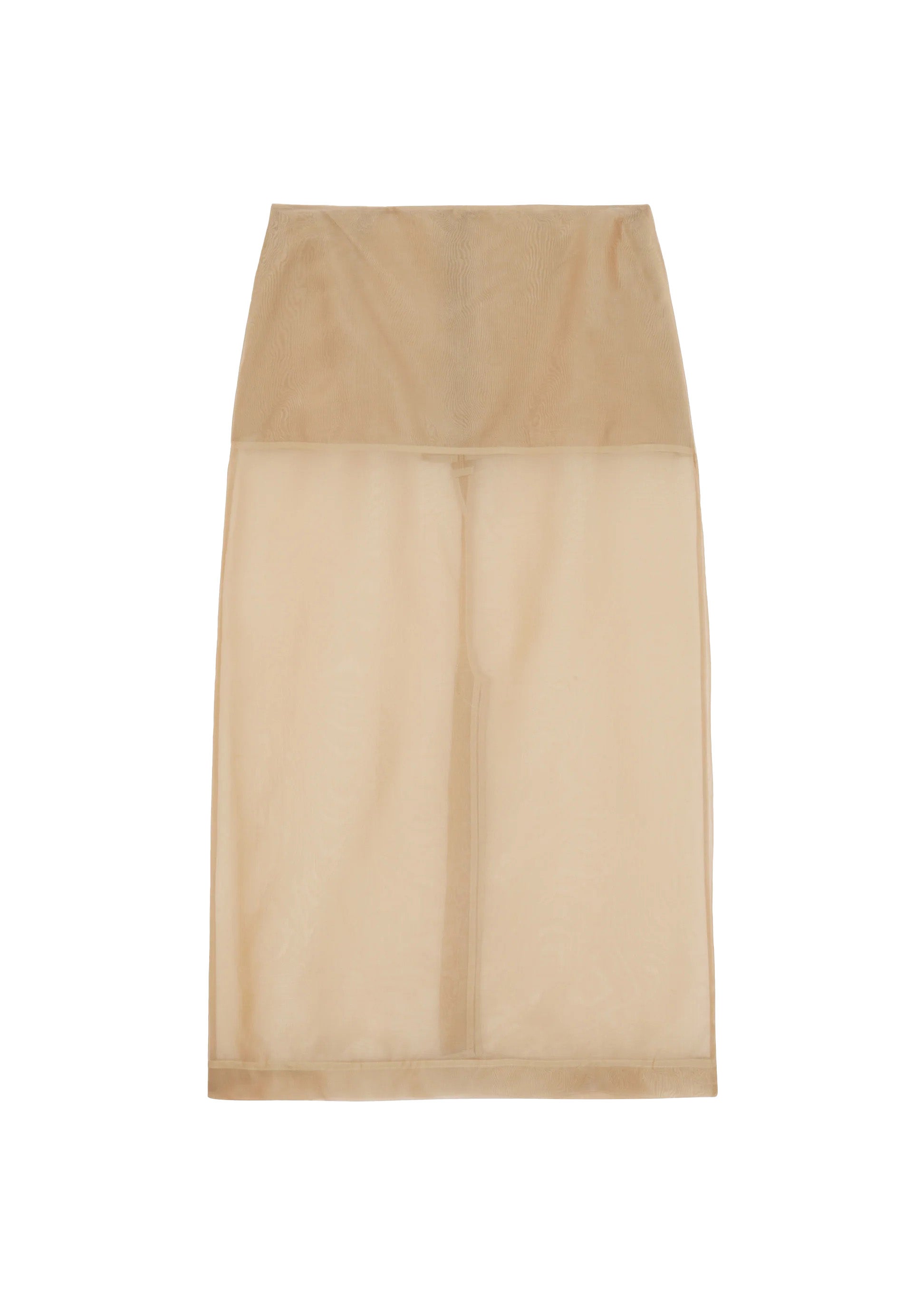 Béžová průsvitná sukně, THE FRANKIE SHOP, prodává The Frankie Shop, 145 €