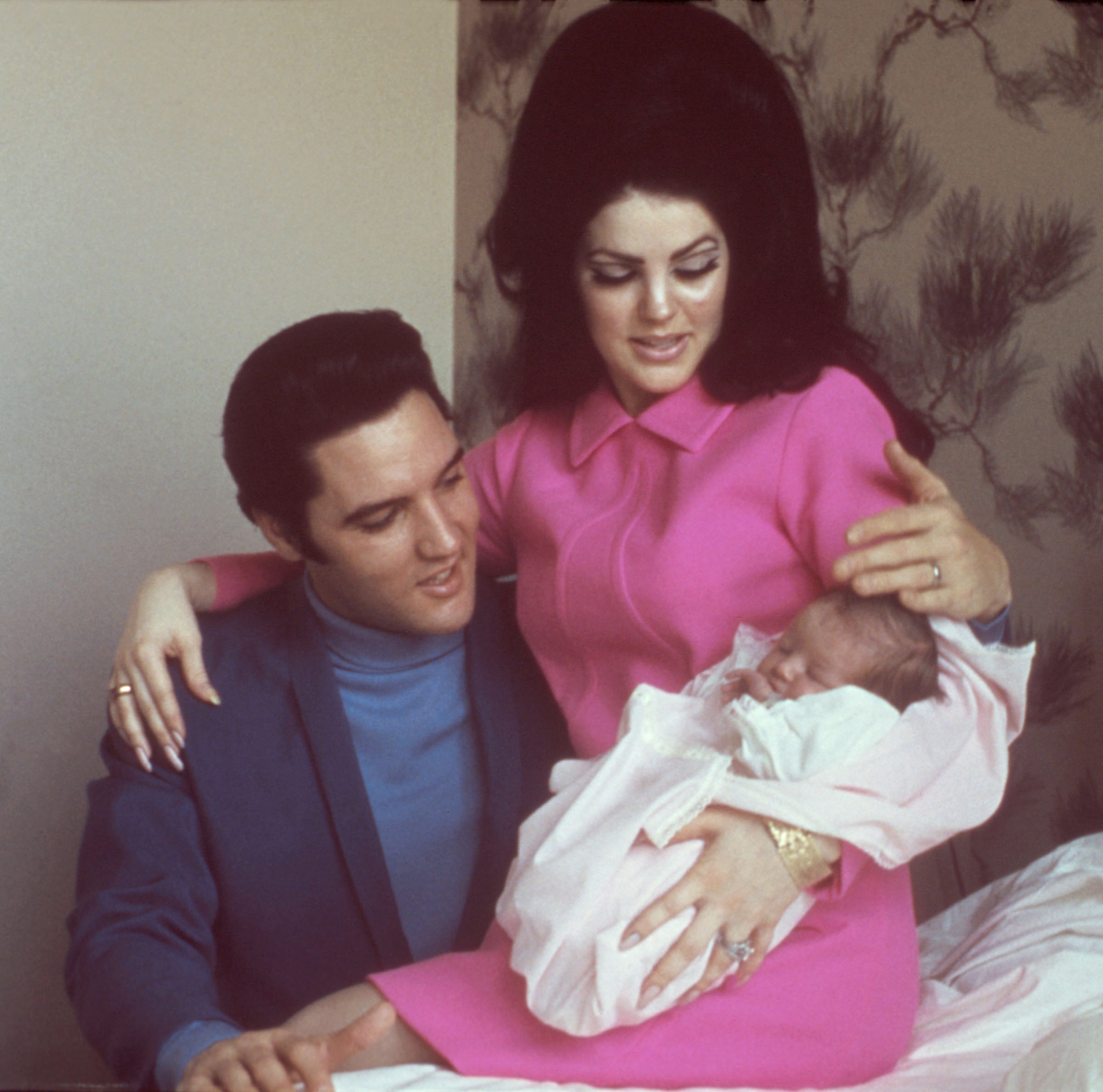 Elvis Presley, Priscilla Presley a Lisa Marie Presley