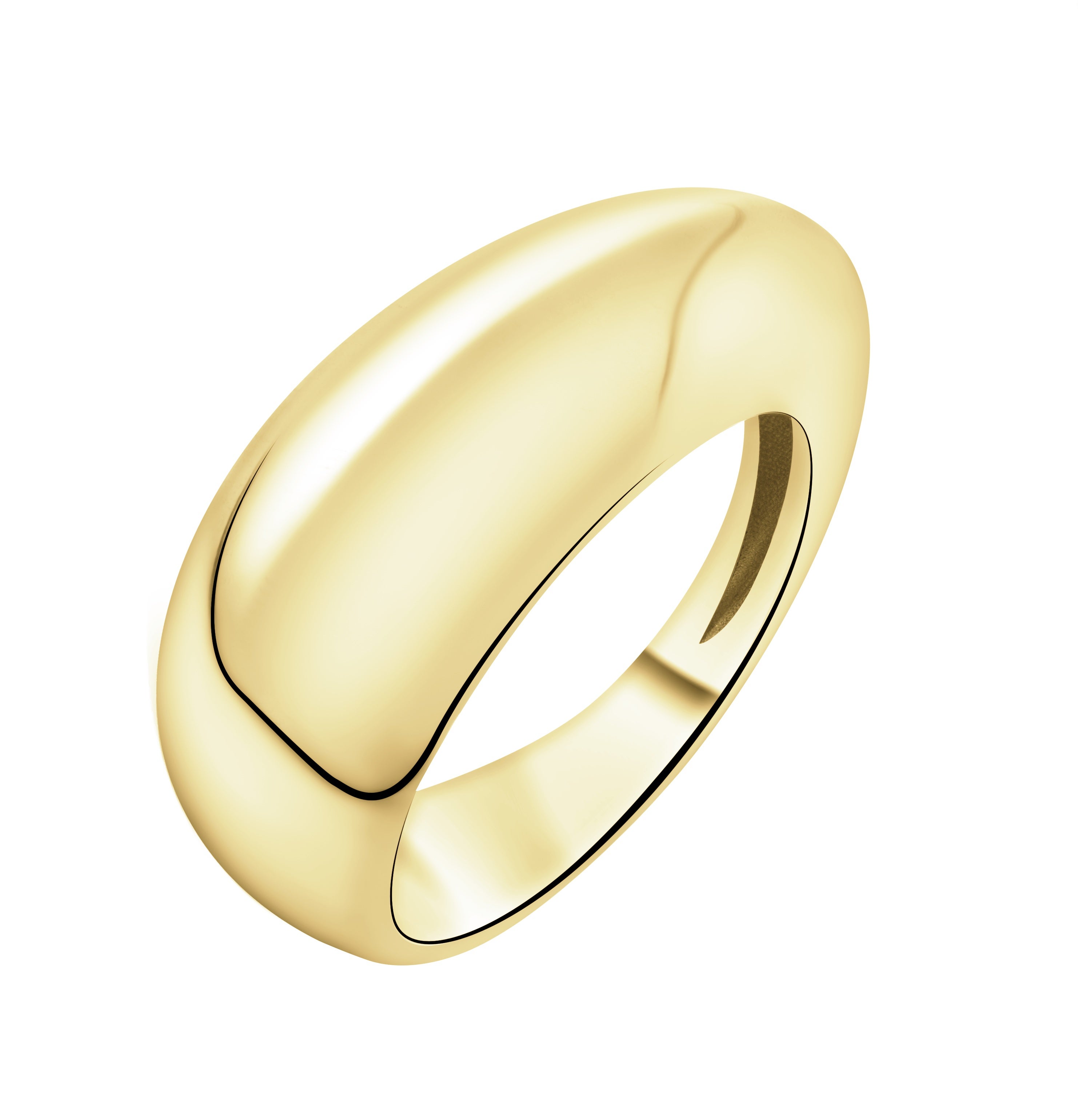 Pozlacený stříbrný prsten, APART, 2 390 Kč