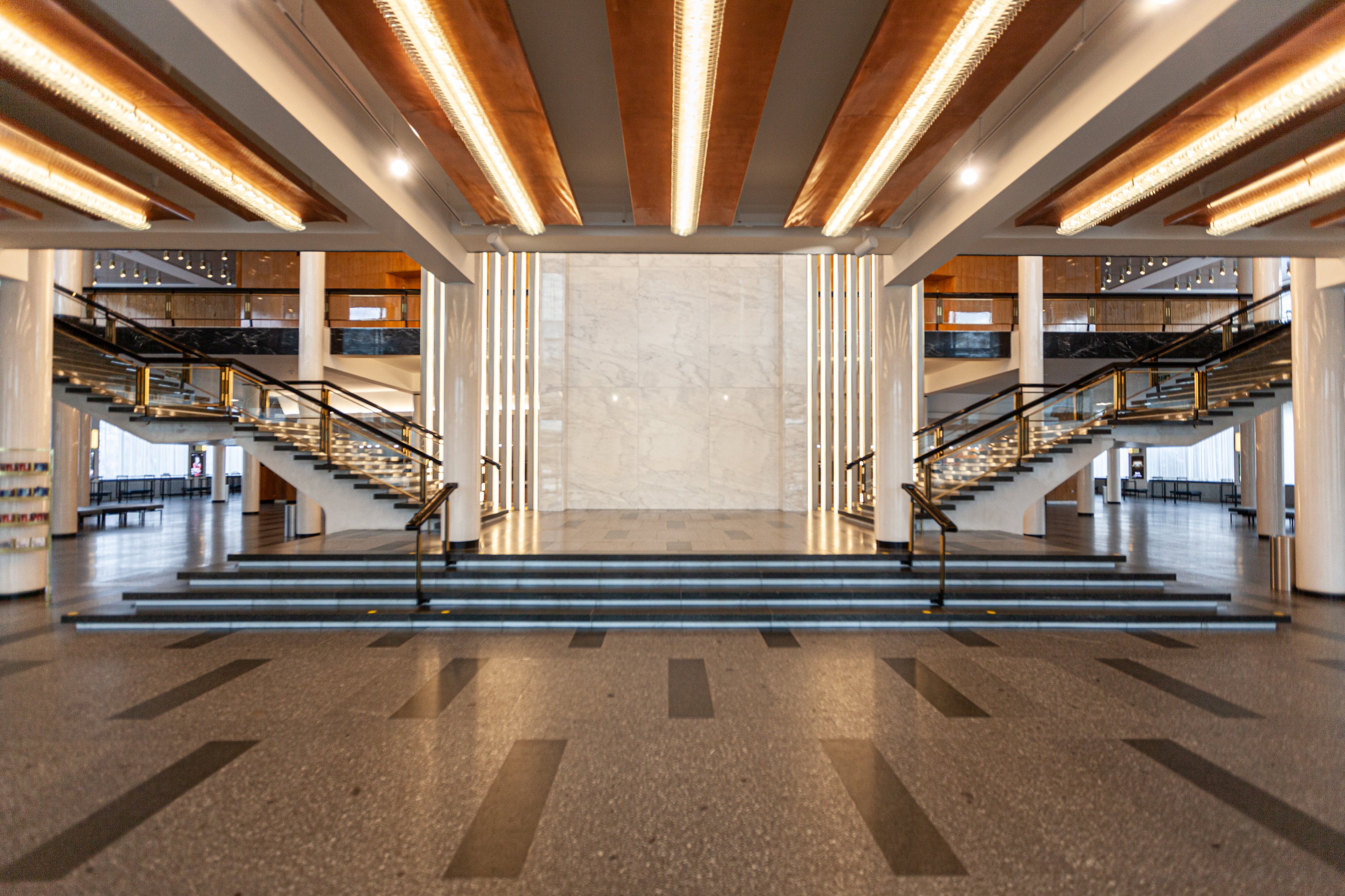 Interiéry Janáčkova divadla.