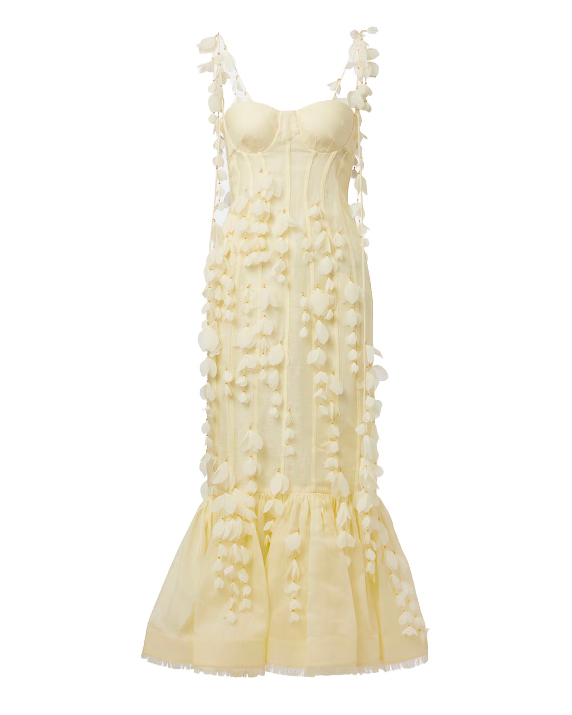 Pastelově žluté šaty, ZIMMERMANN, 1 320 €
