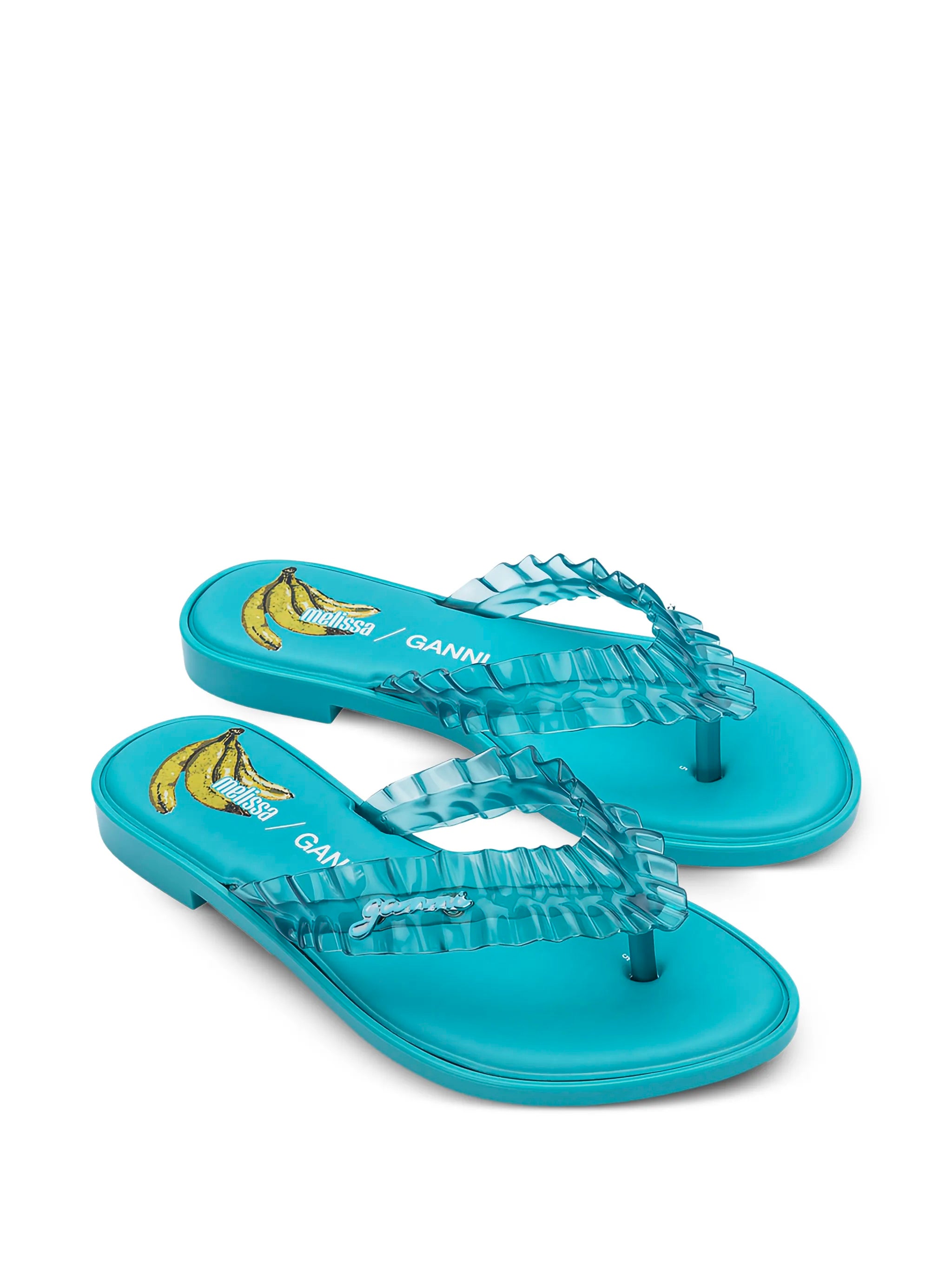 Volánkové žabky Melissa x Ganni, MELISSA, 96 €