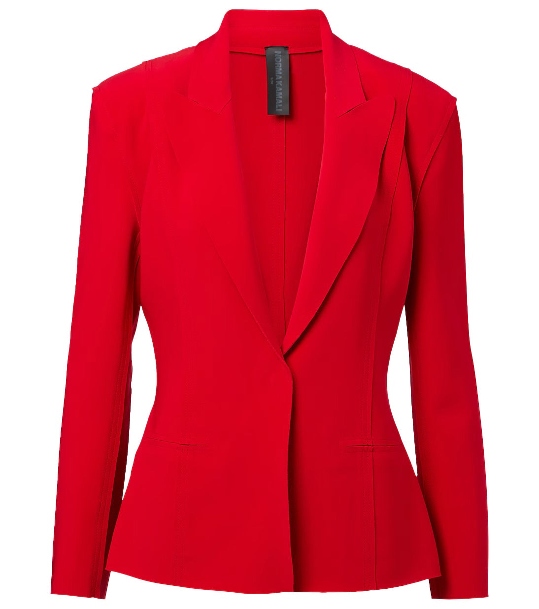 Jednořadé červené sako, NORMA KAMALI, 510 €