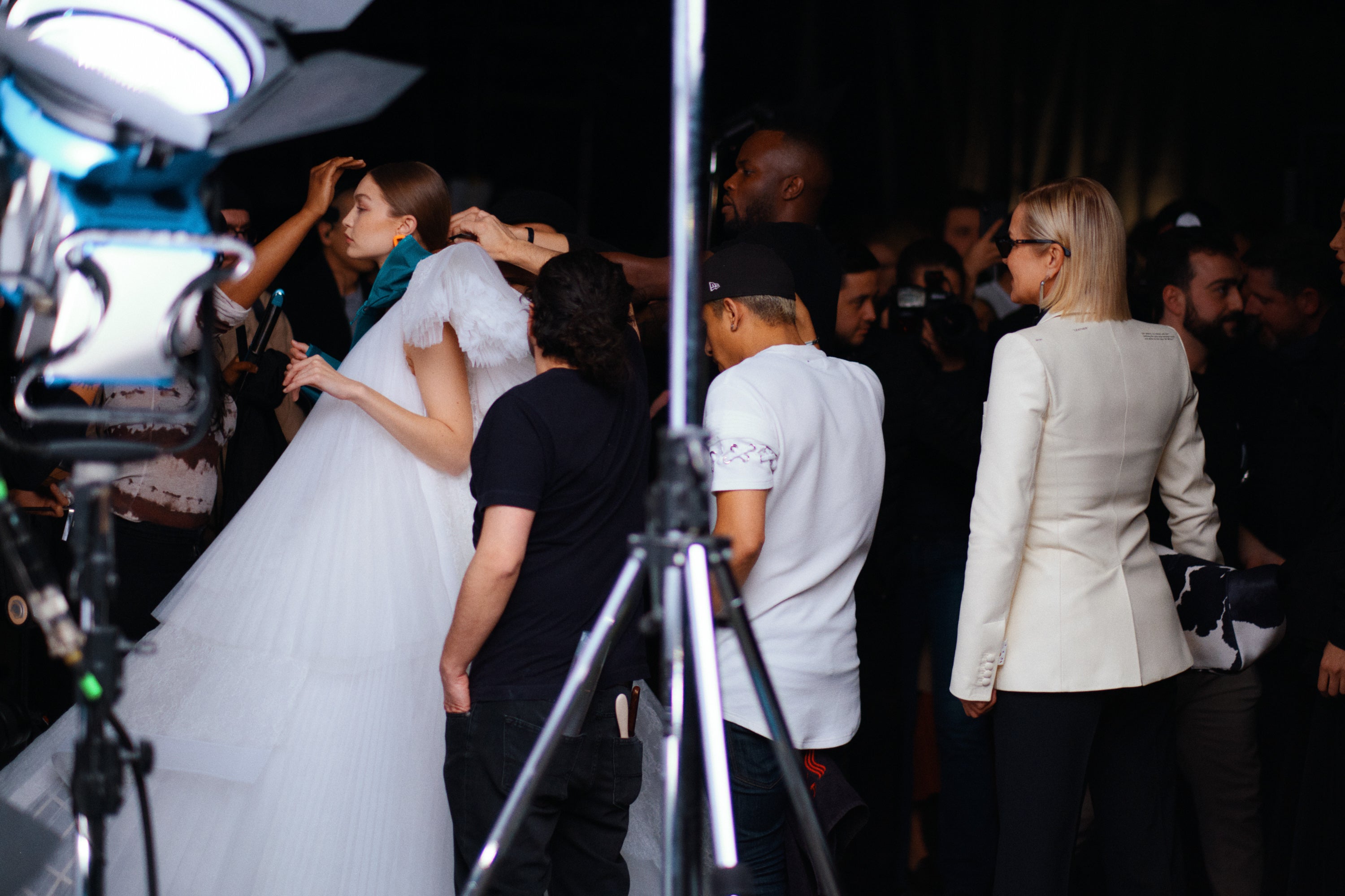 Off-White a rodinná záležitost Gigi Hadid