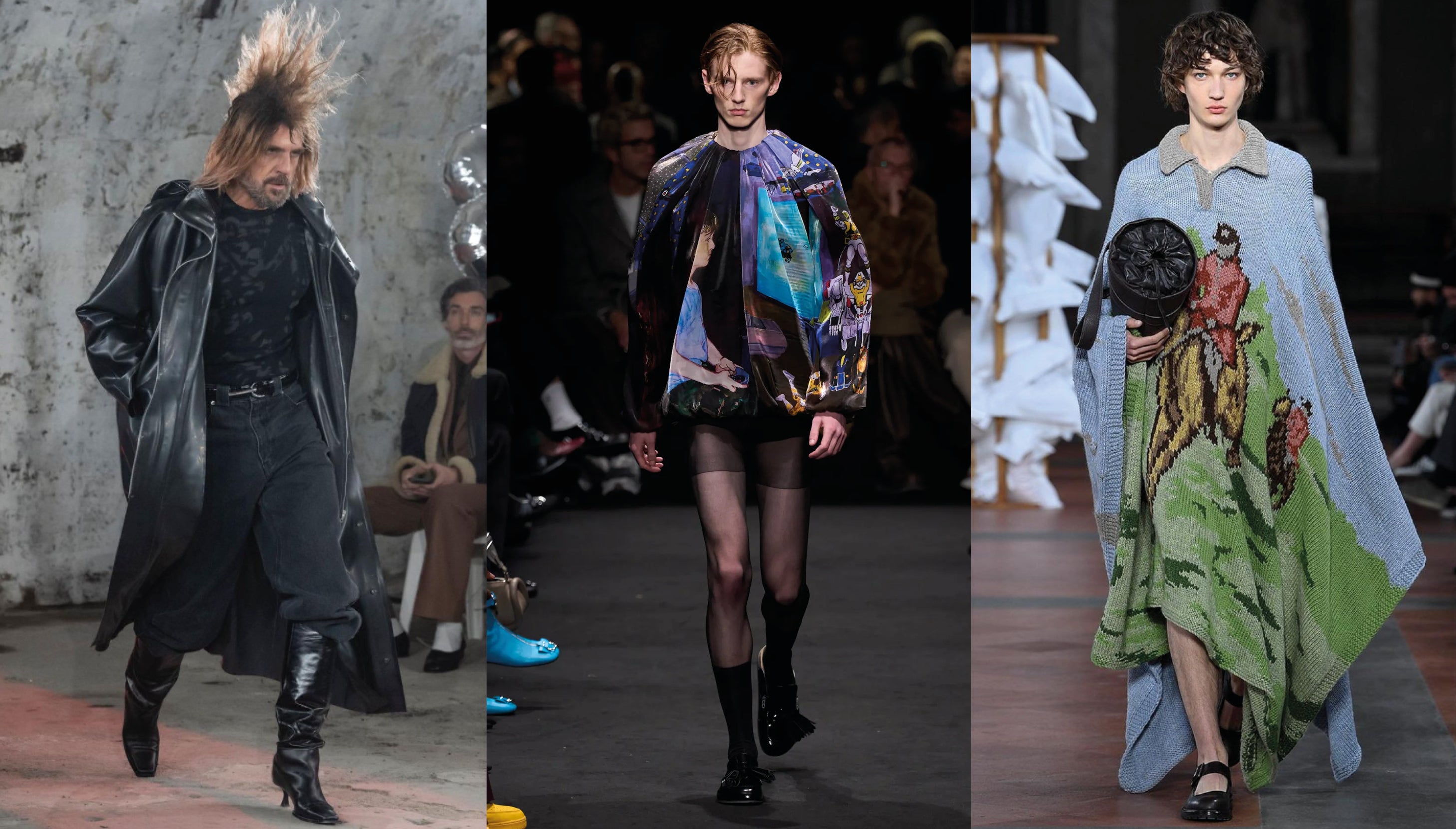 Návrat ke srozumitelnému luxusu a tu a tam plivnutí do tváře aneb to nej z pánské módy v Miláně a Florencii