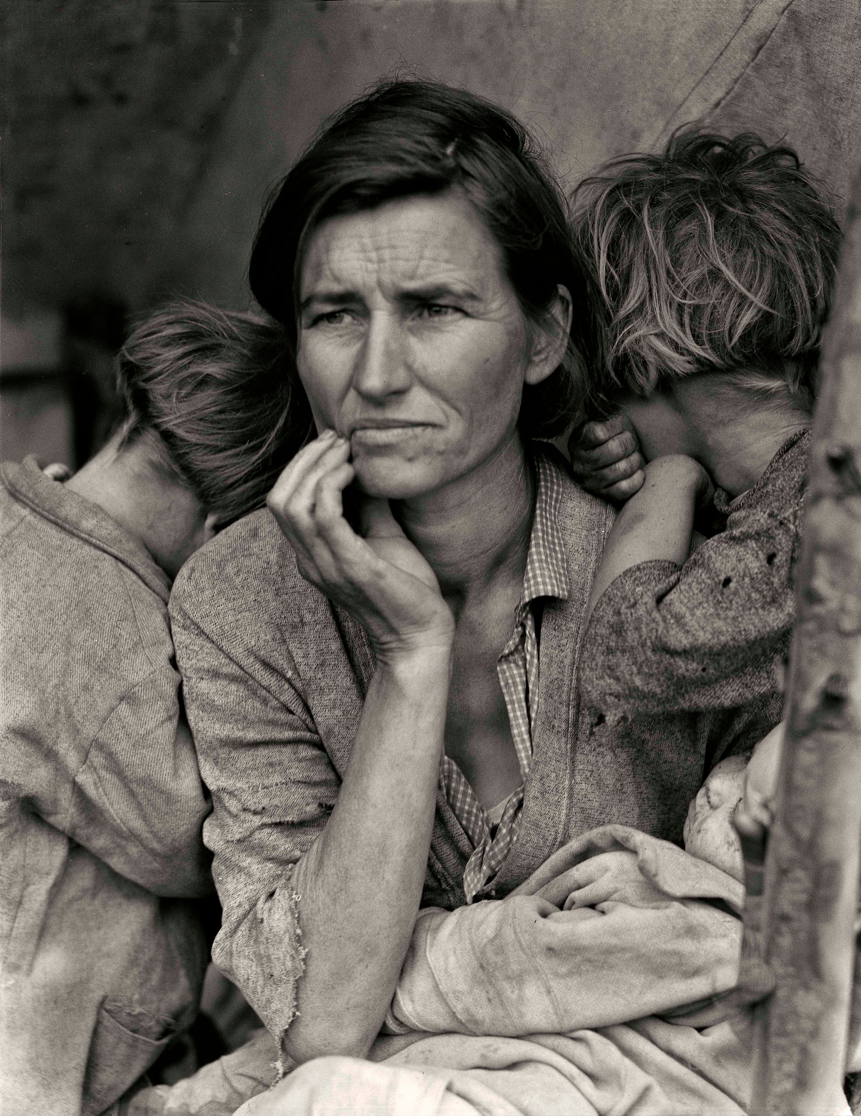 Jediná její fotografie stačila, aby pohnula vládou USA. Dorothea Lange má výstavu ve Veroně