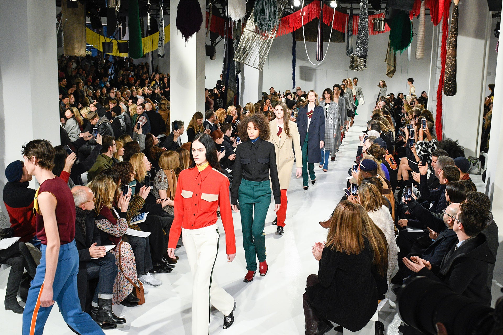 Calvin Klein, únor 2017, New York Fashion Week