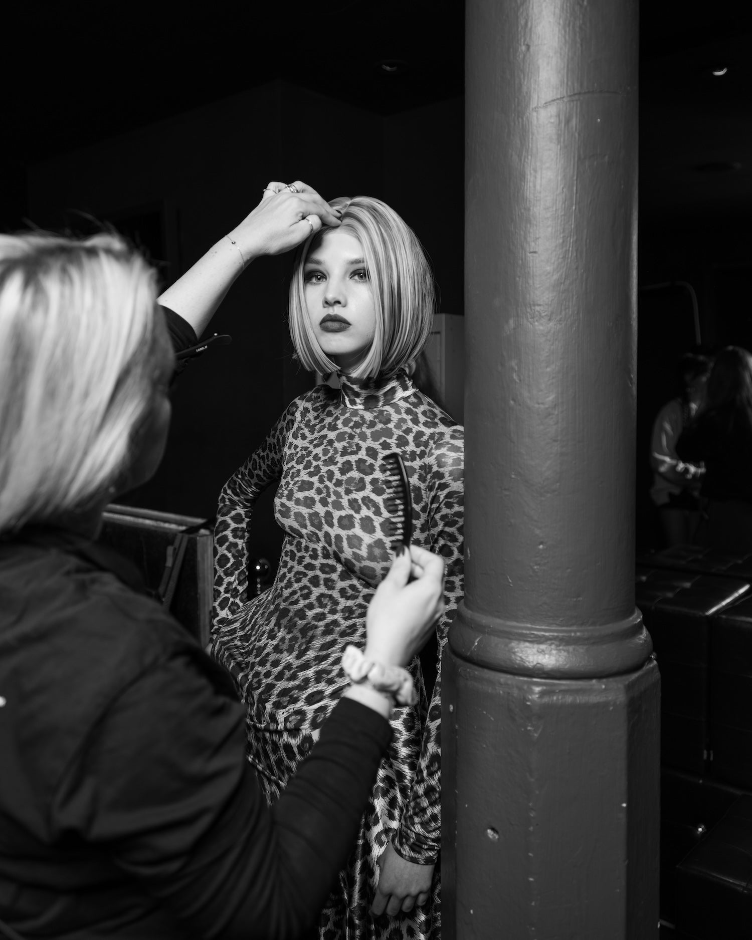 Backstage přehlídky TOMÁŠ NĚMEC na MBPFW x Vogue CS runway