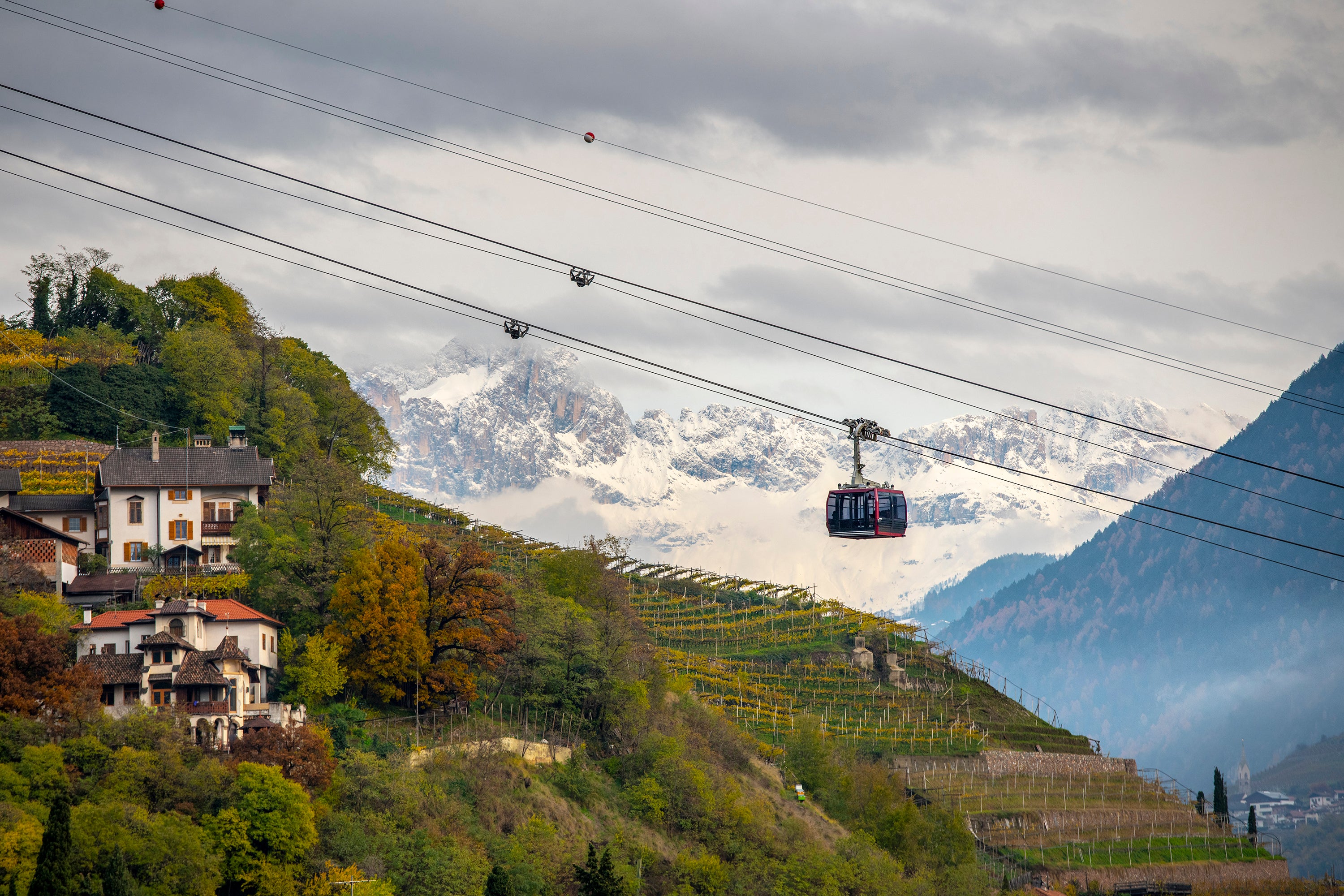 okolí Castelu Hörtenberg