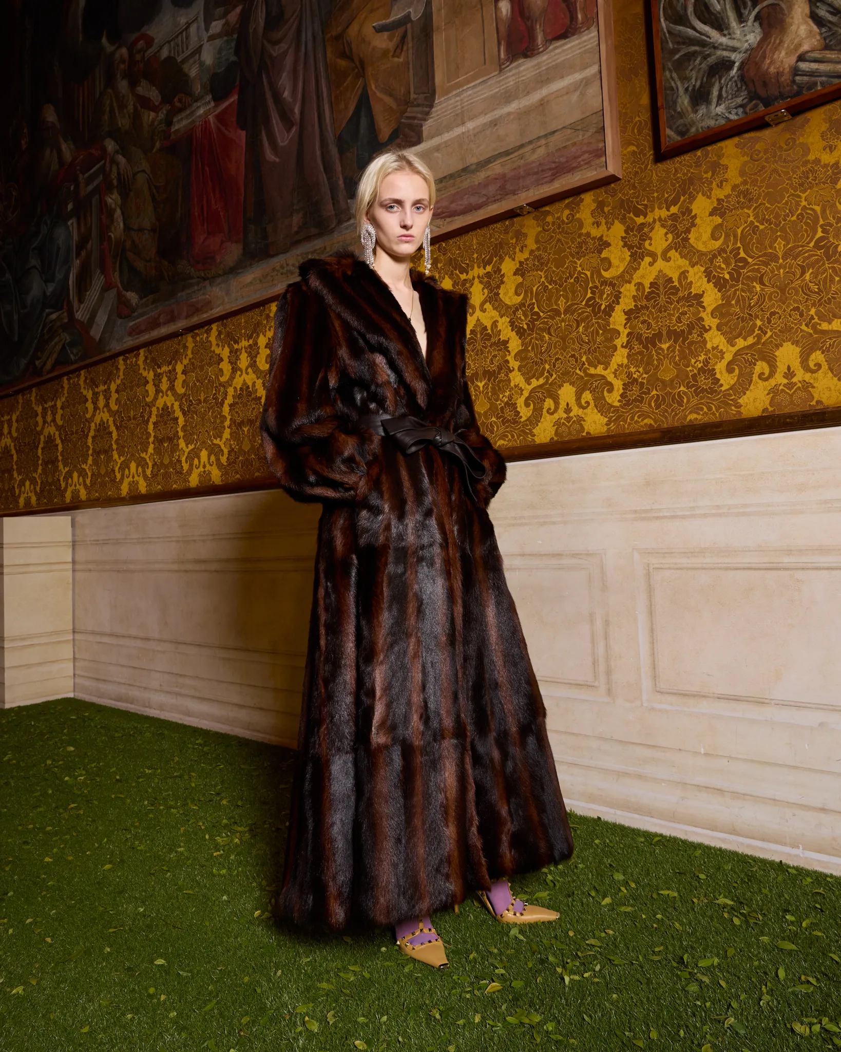 Zákulisí přehlídky Valentino podzim - zima 2026/2027