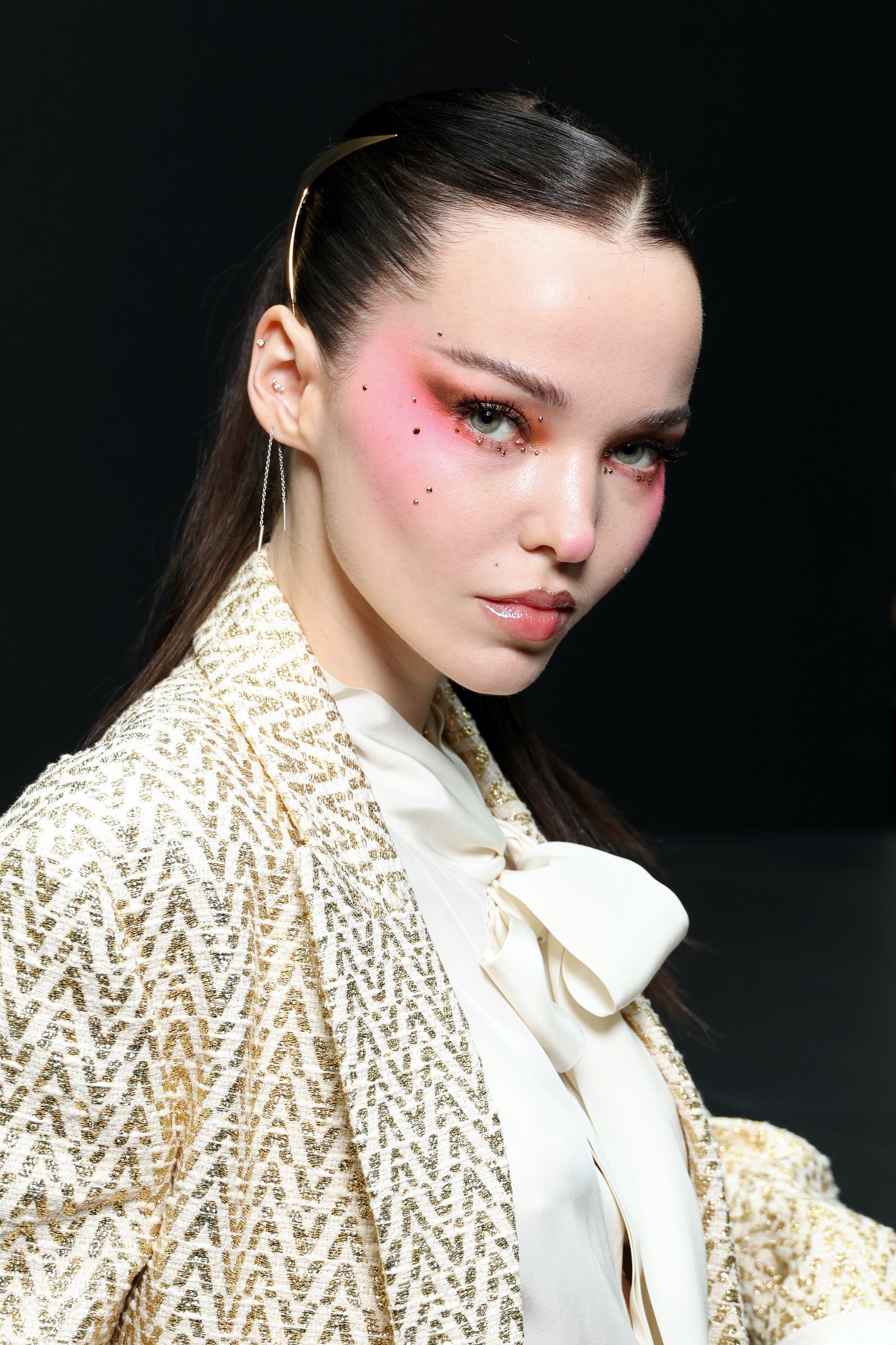 Dove Cameron na přehlídce Valentino jaro - léto 2023       Autor: Pascal Le Segretain/Getty Images