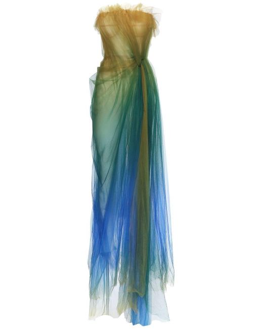 Večerní róba s korzetem Oscar De La Renta, prodává Farfetch, 10 999 €