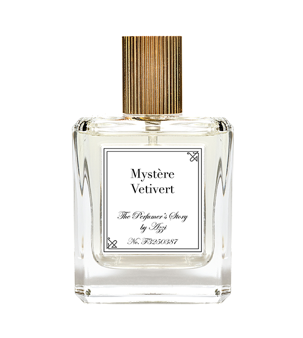 Parfémová voda Mystère Vetivert, THE PERFUMER'S STORY BY AZZI, 125 €