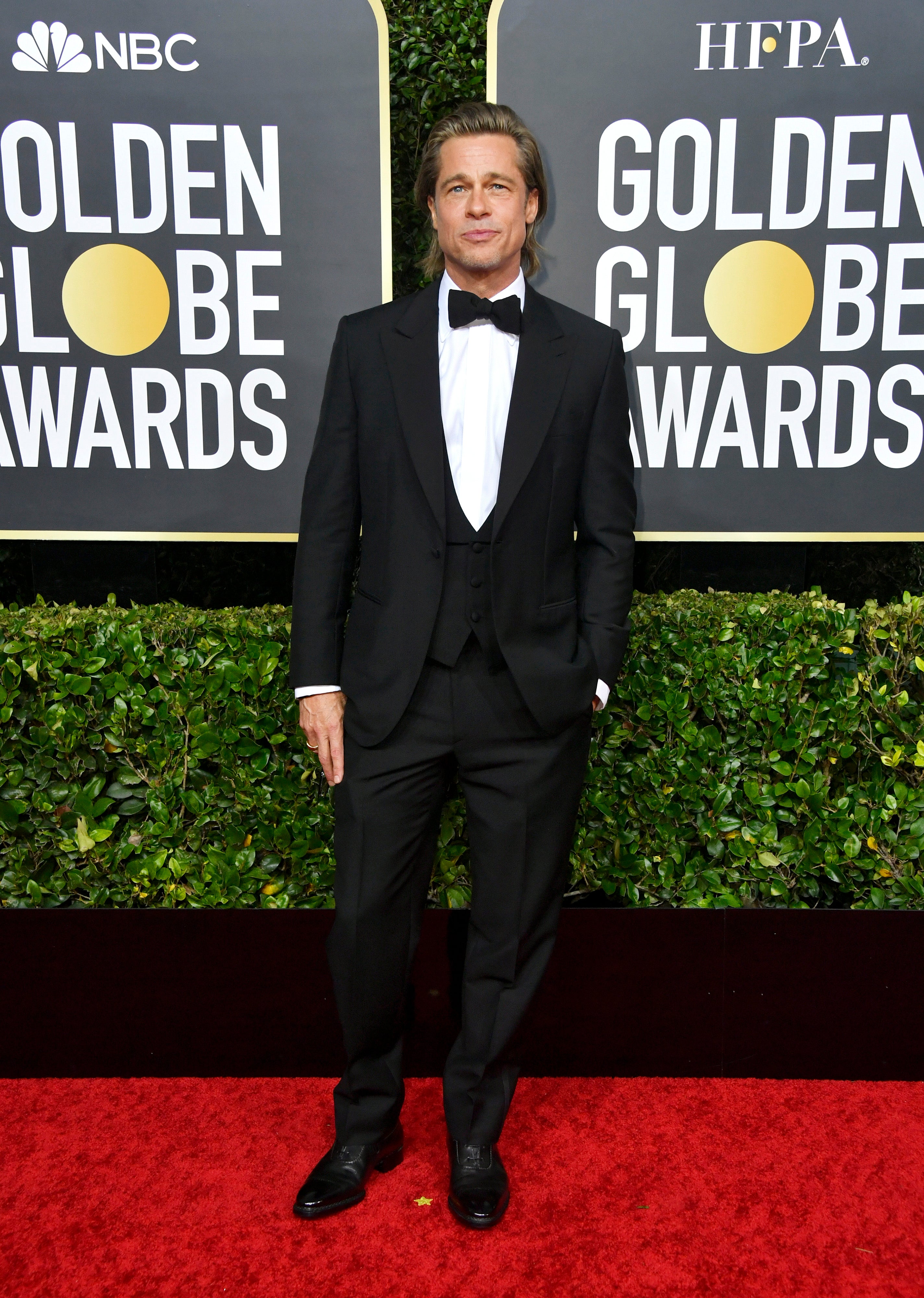 Brad Pitt v Brioni