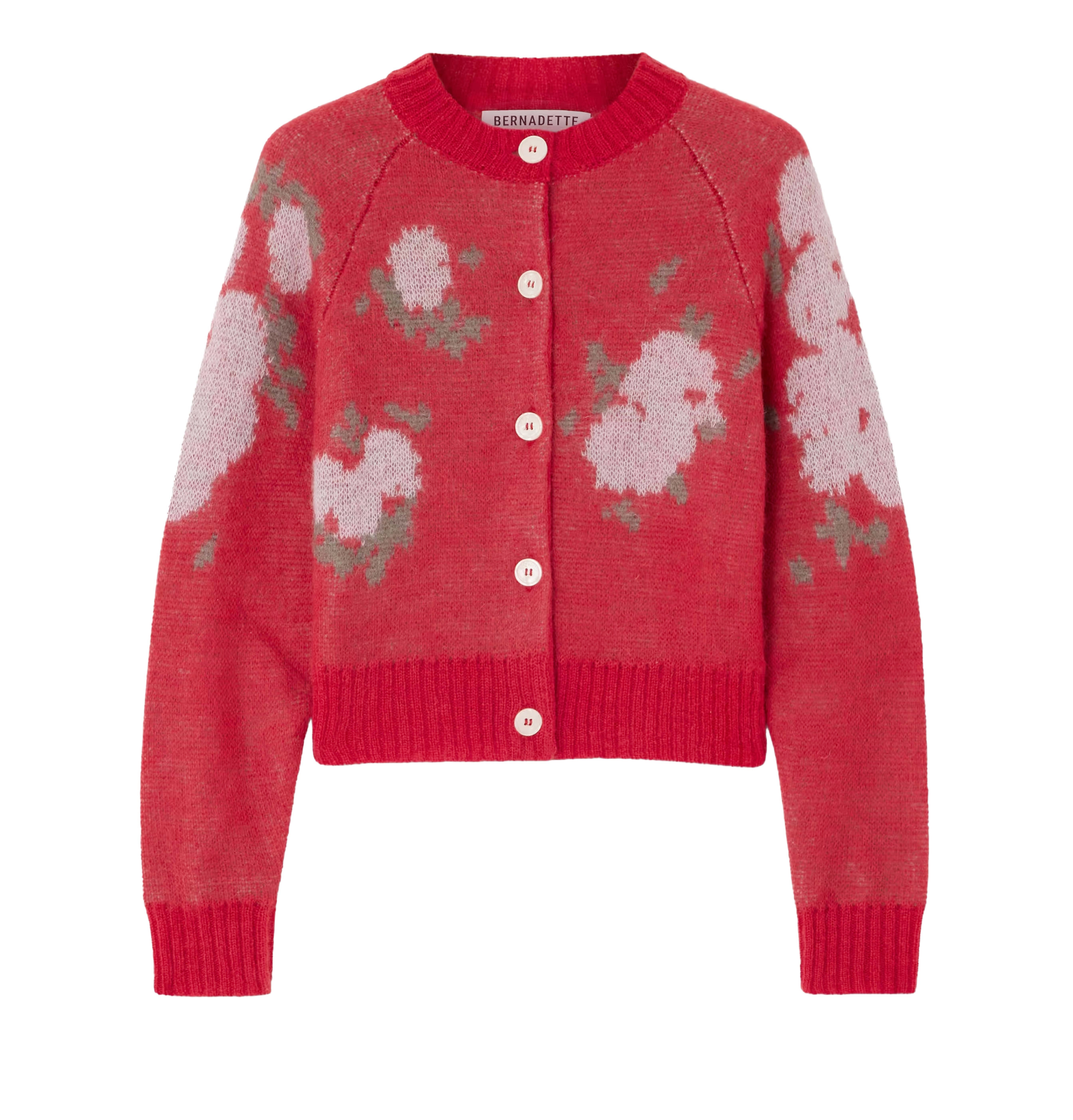 Mohérový kardigan, BERNADETTE, prodává Net-A-Porter, 590 €