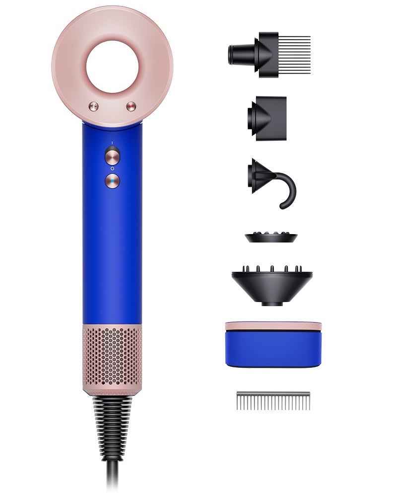 Fén na vlasy Supersonic v limitované edici Vinca Blue/Rosé, DYSON, prodává Dyson, 11 490 Kč