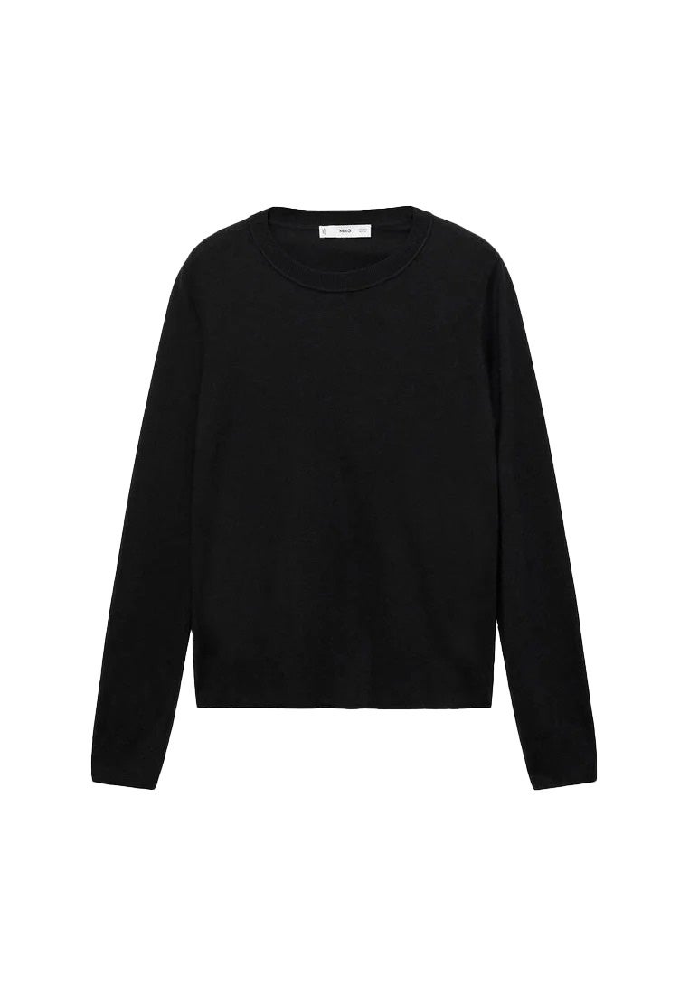 Černý svetr, MANGO, prodává Zalando, 599 Kč