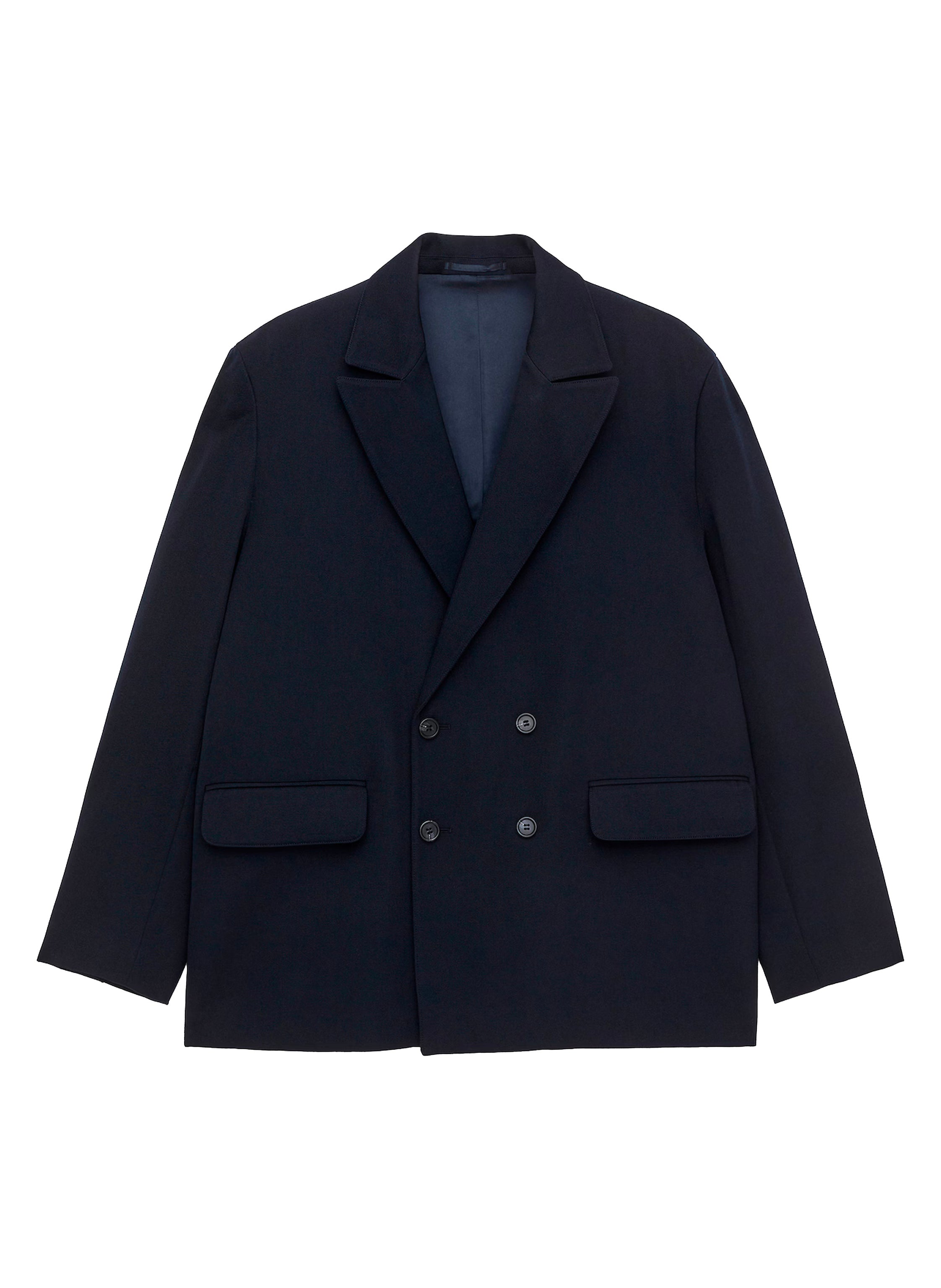 Tmavě modré oversize sako, ARKET, 222 €