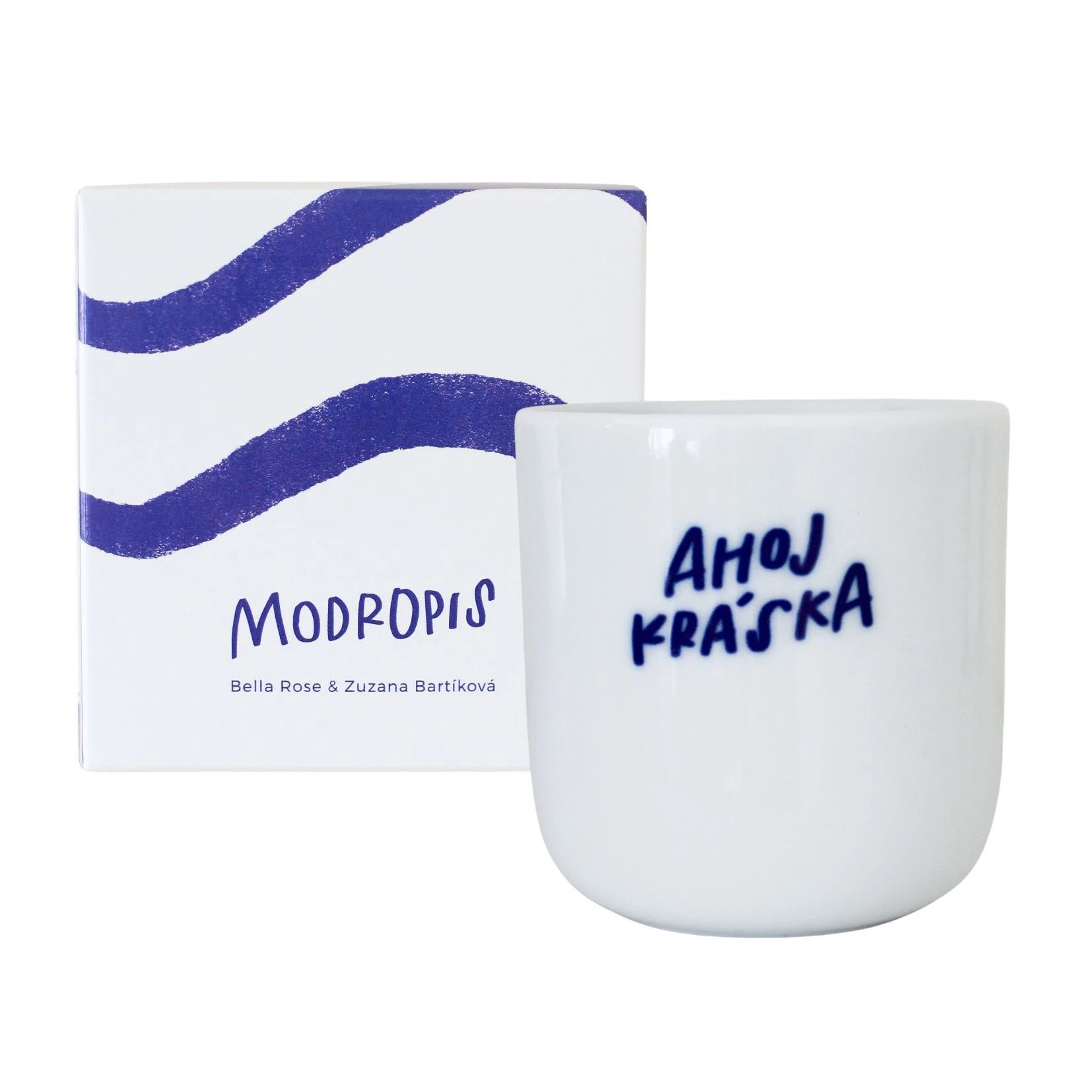 Porcelánový hrnek Ahoj Kráska, BELLA ROSE / ZUZKA BARTÍKOVÁ, prodává Bella Rose, 349 Kč