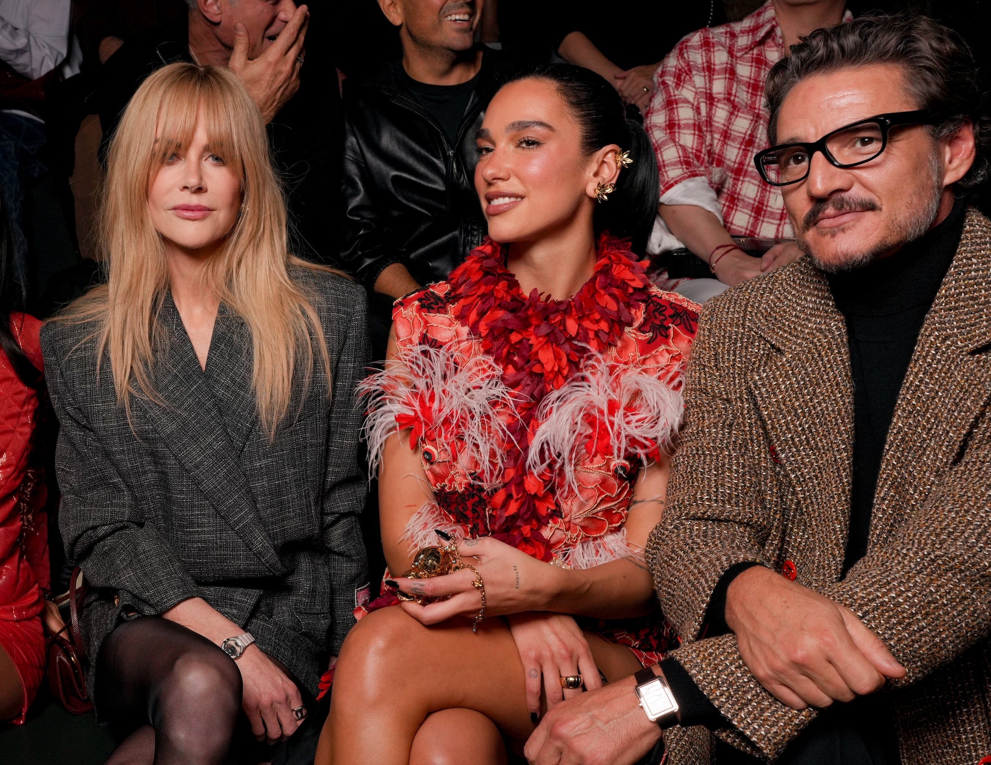 Nicole Kidman, Pedro Pascal, Dua Lipa i Nadja Auermann. Chanel přilákal hvězdy z několika generací