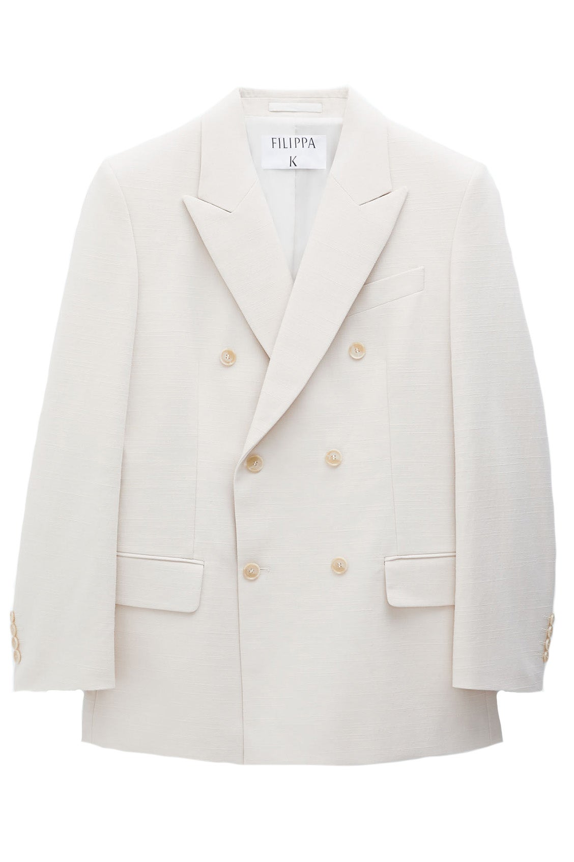 Dvouřadé sako ze lnu a bavlny, FILIPPA K, prodává Filippa K, 670 €