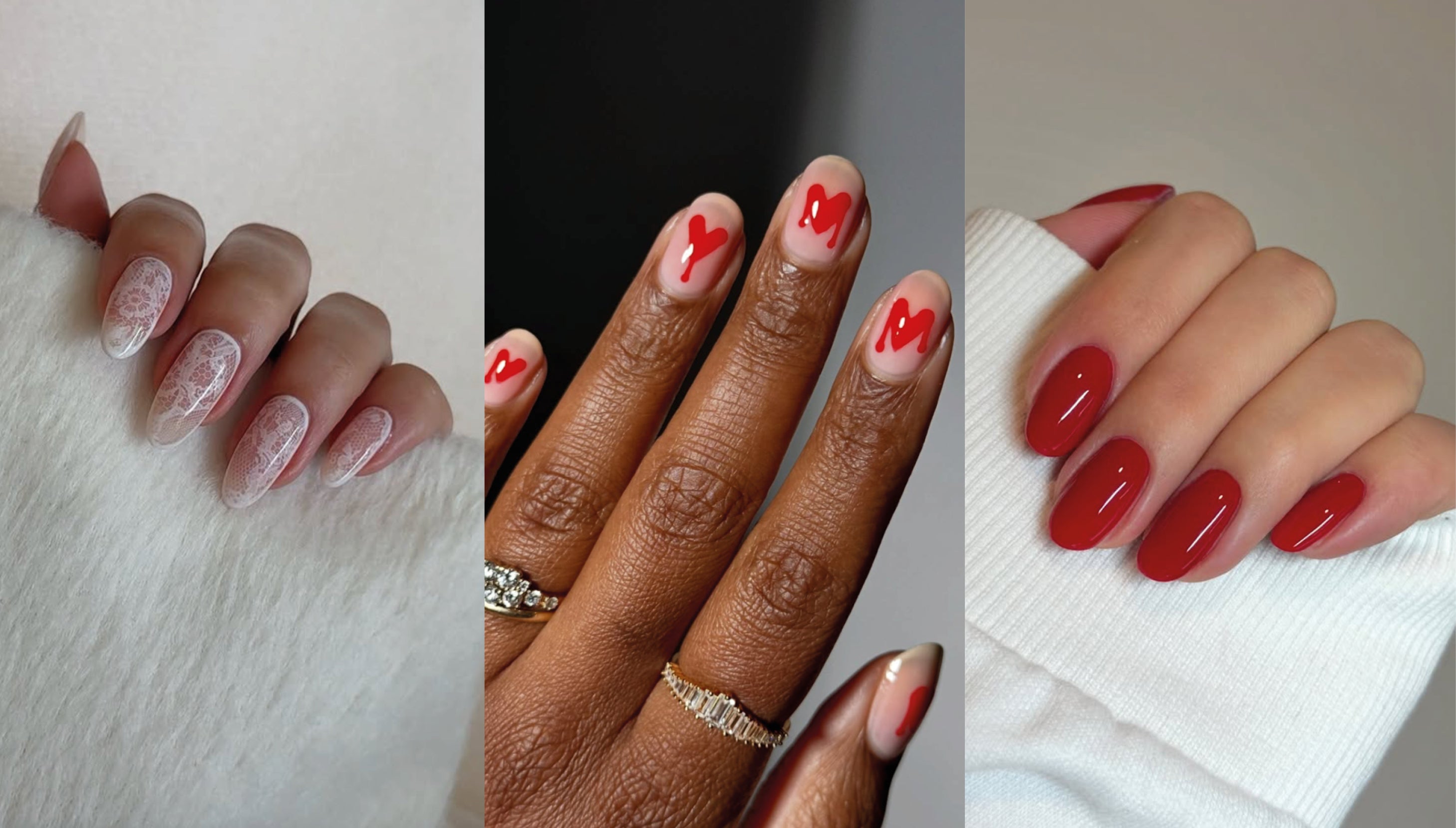 Valentýnská manikúra 2026: 10 designů, do kterých se zamilujete