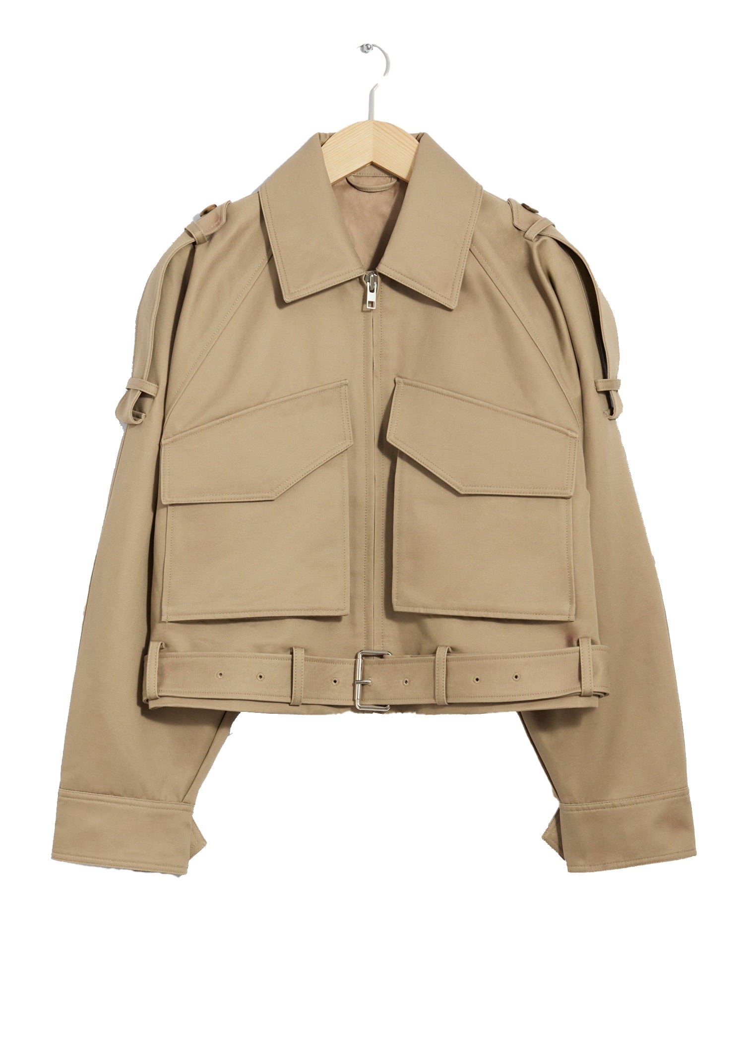 Bunda s páskem a kapsami, & OTHER STORIES, prodává & Other Stories, 149 €