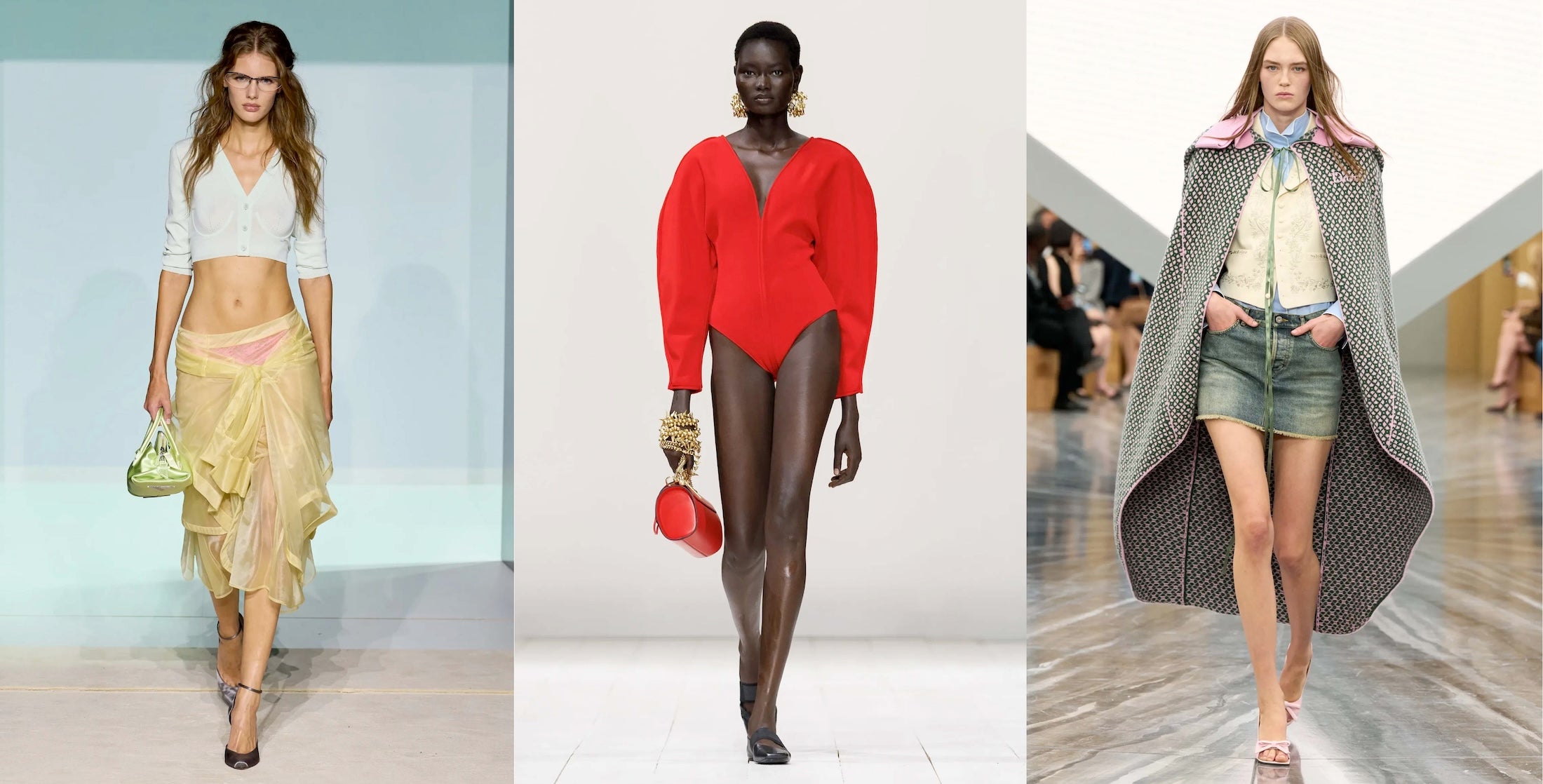 Od tenkých pásků po žabky: 7 klíčových doplňků letošní sezony