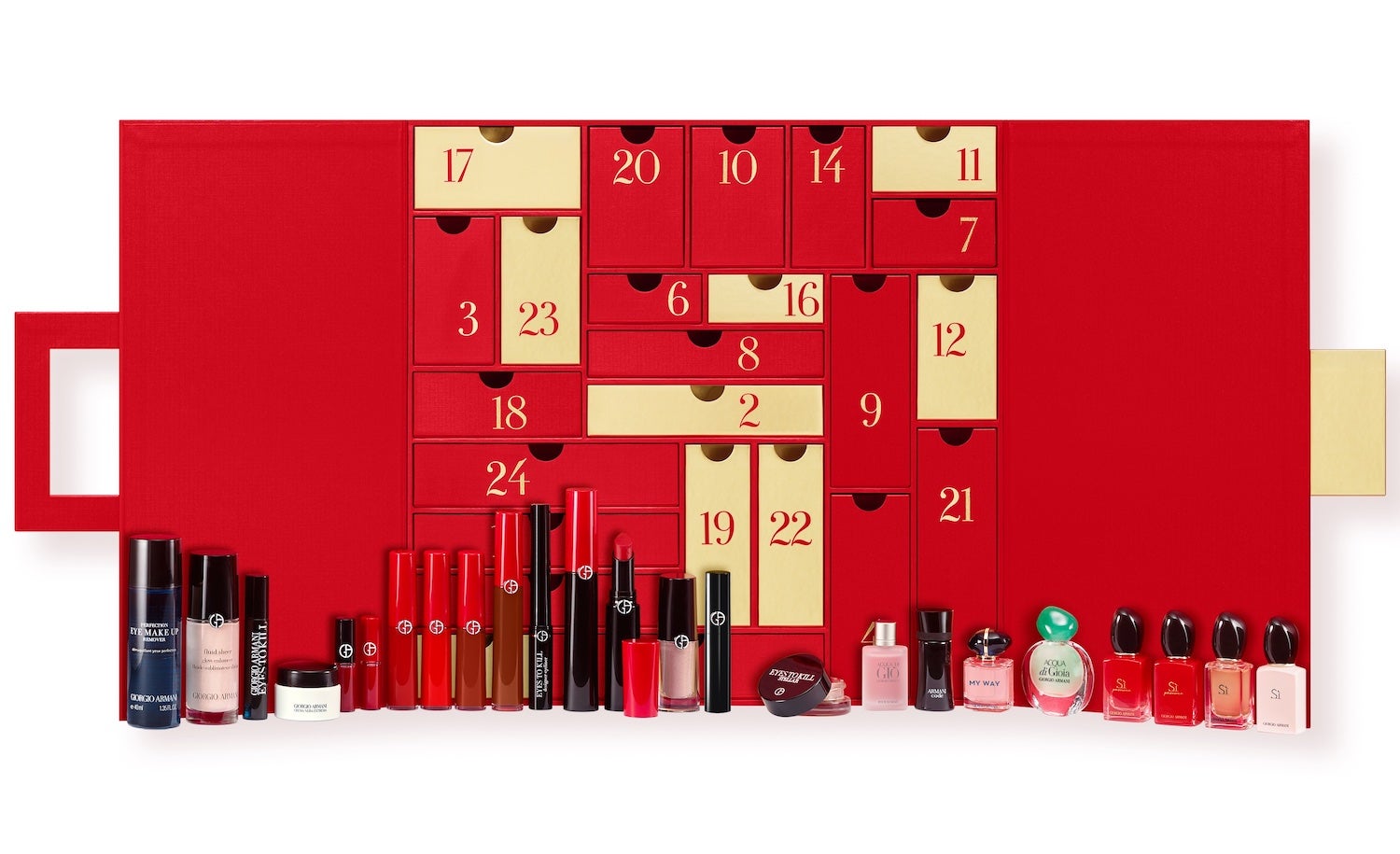 Adventní kalendář, GIORGIO ARMANI, prodává Douglas, 8580 Kč