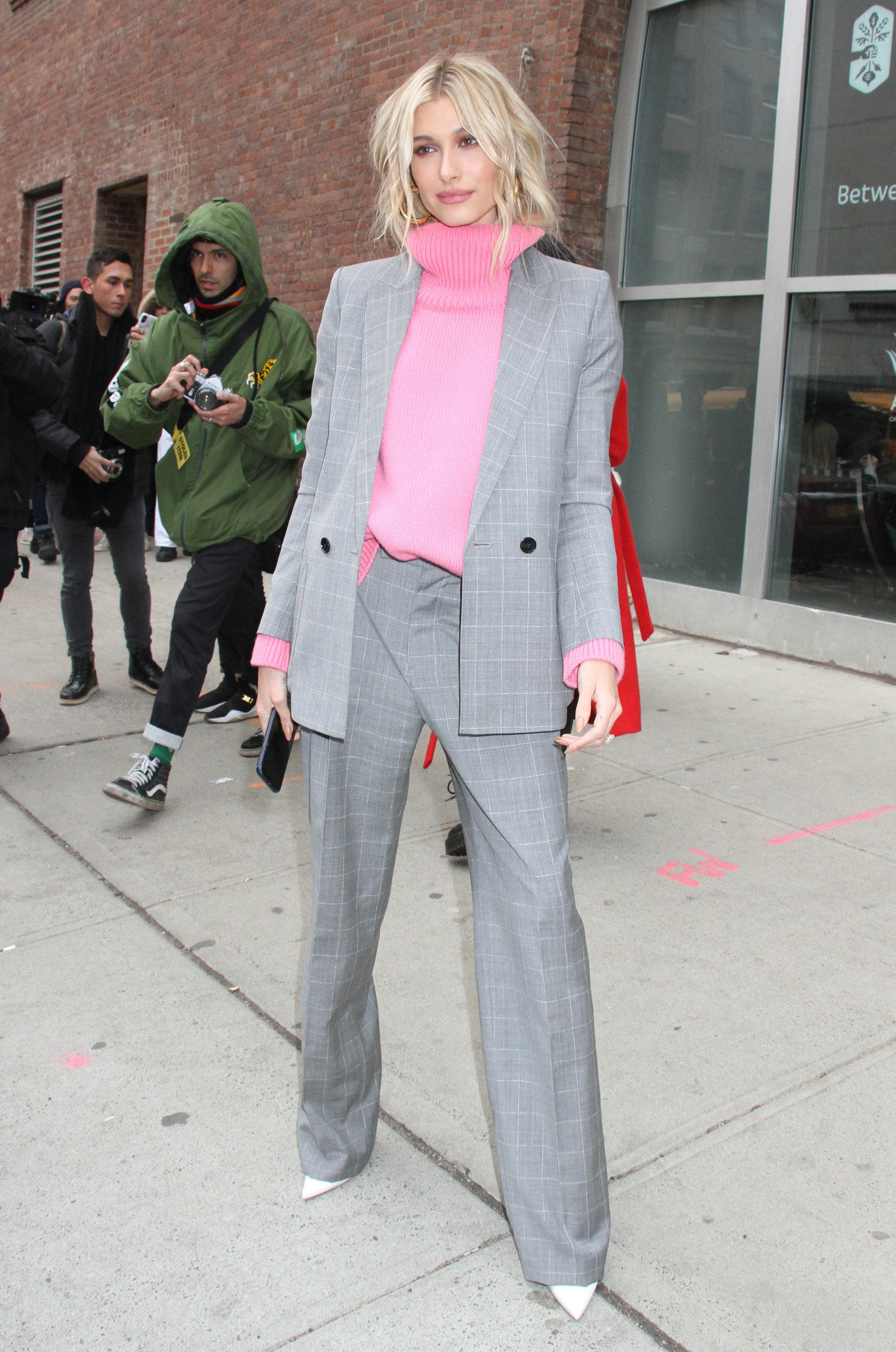 Hailey Bieber, New York, únor 2019