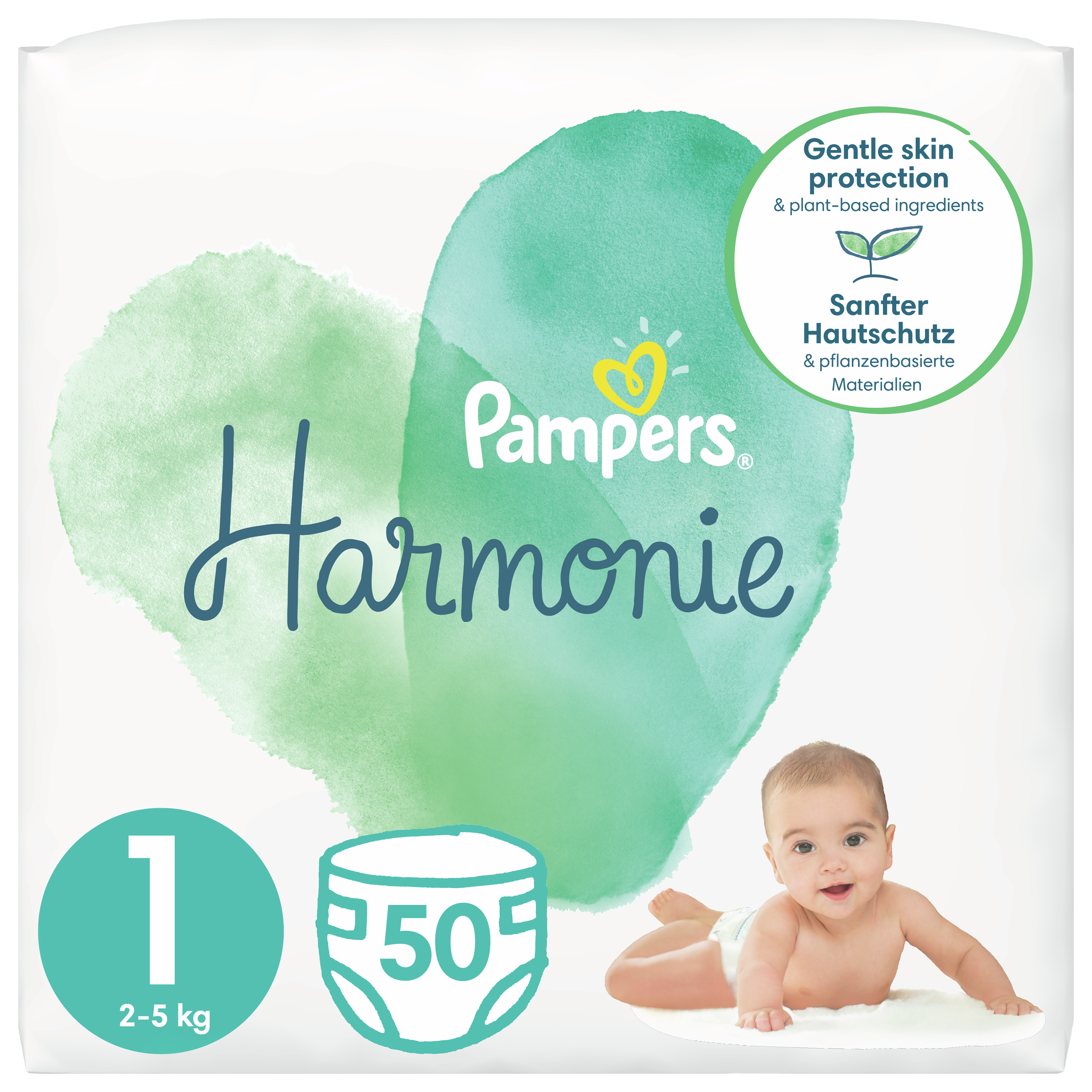Pampers Harmonie, od 349 Kč (záleží na velikosti plenek a balení), prodává Rohlik.cz