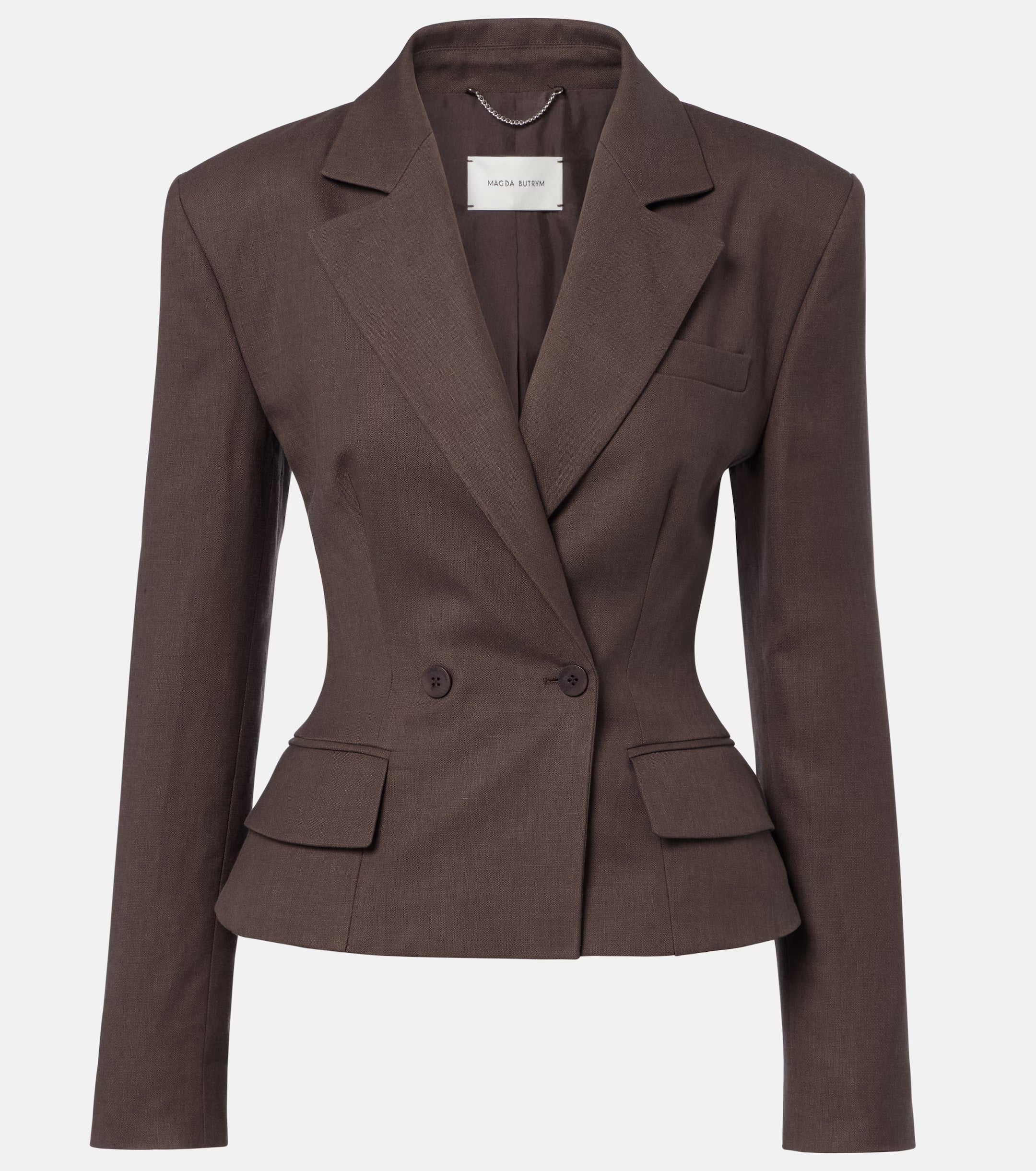 Lněné sako v peplum střihu, MAGDA BUTRYM, 1 291 €