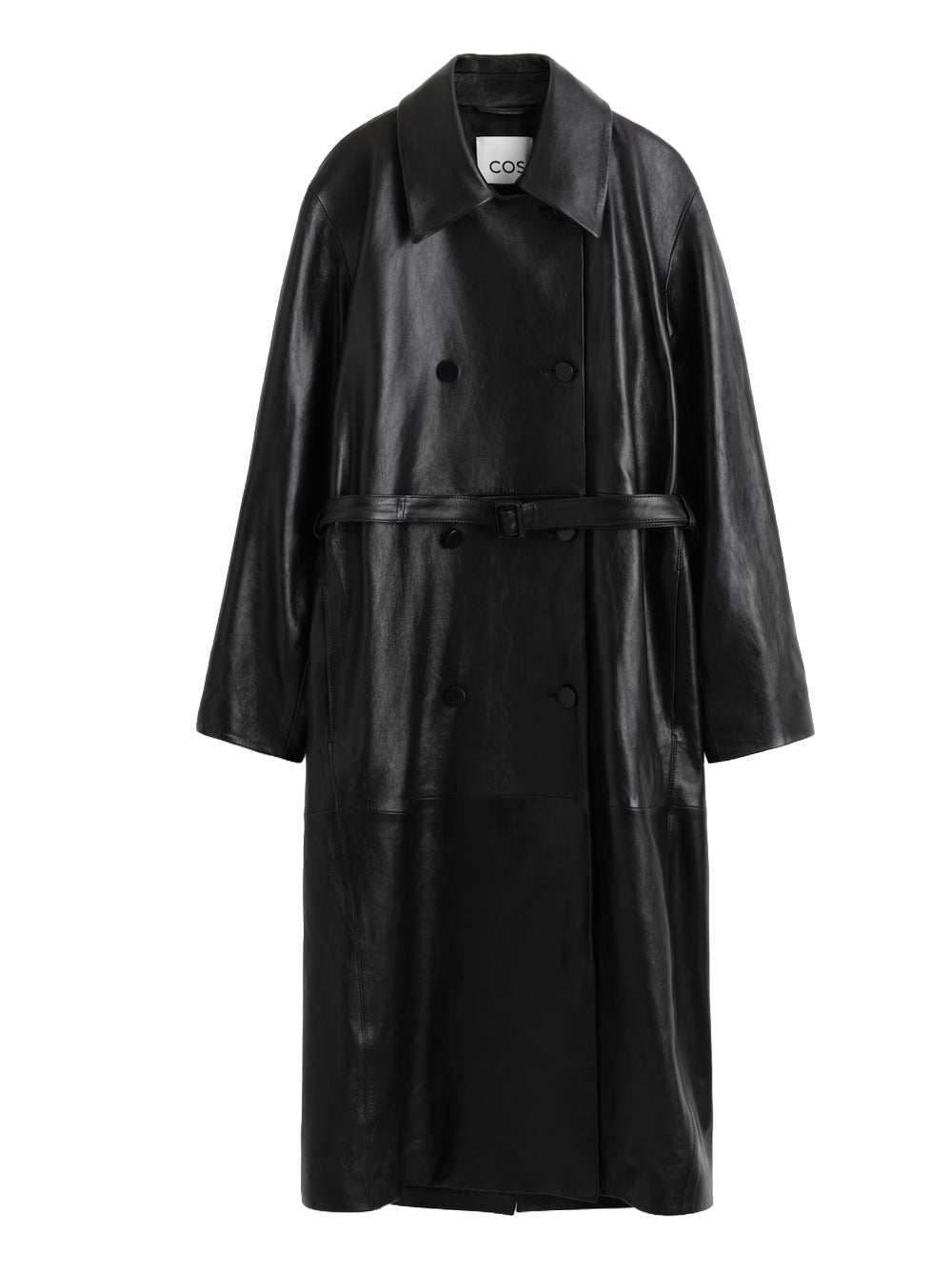 Oversize kožený trenčkot, COS, prodává COS, 749 €