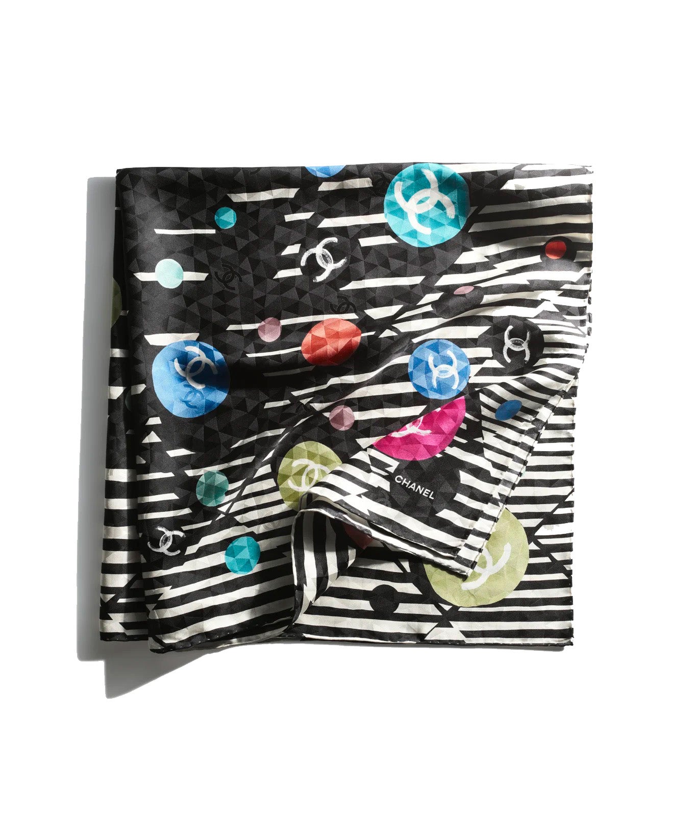 Hedvábný šátek, CHANEL, prodává Chanel, Info o ceně v butiku