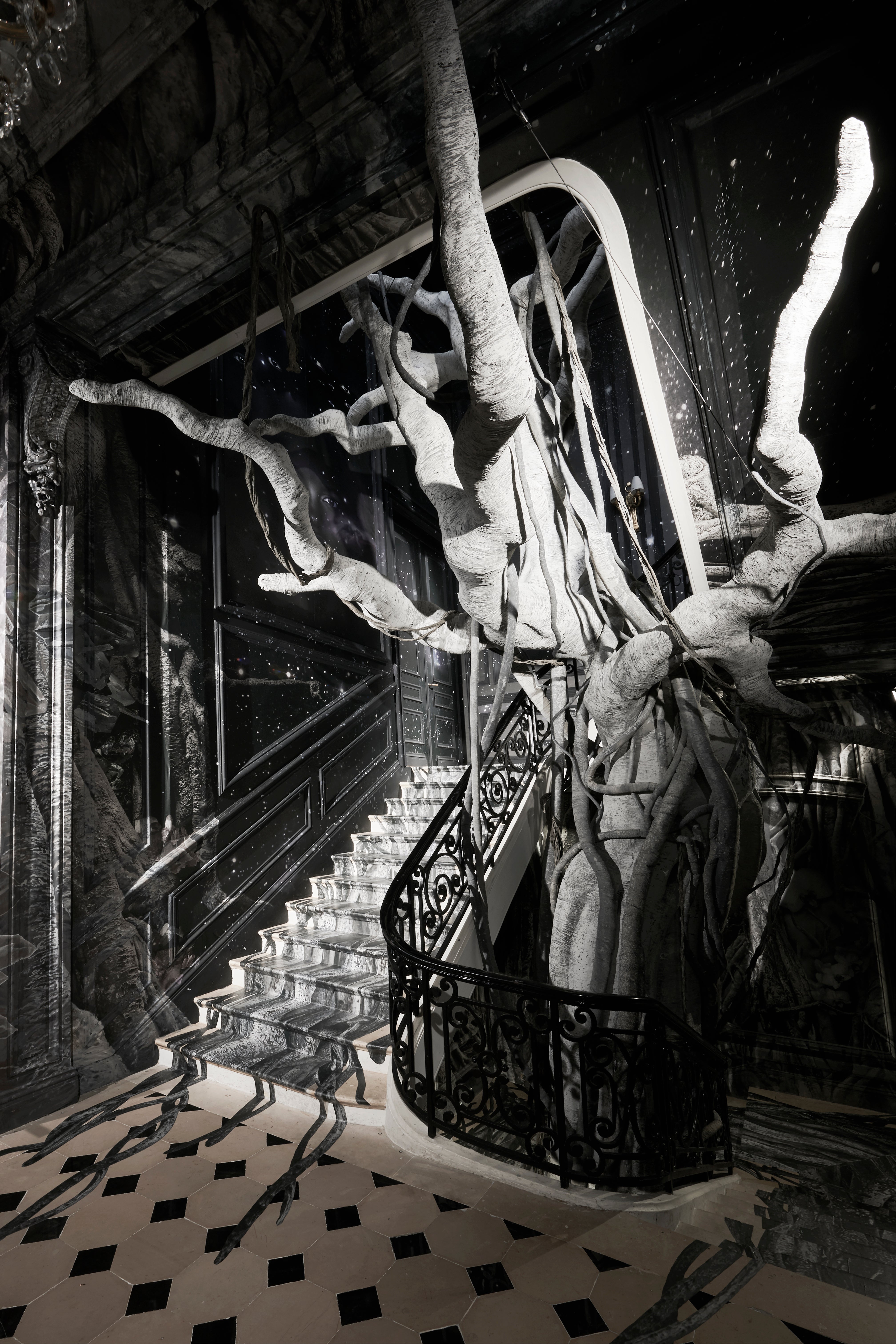 Set design na přehlídce kolekce Dior Haute Couture, podzim/zima 2019/2020 Set design na přehlídce kolekce Dior Haute Couture, podzim/zima 2019/2020