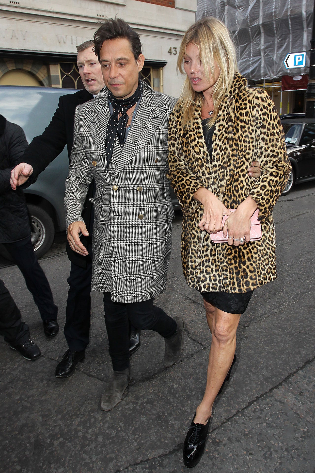 Jamie Hince a Kate Moss, 2014
